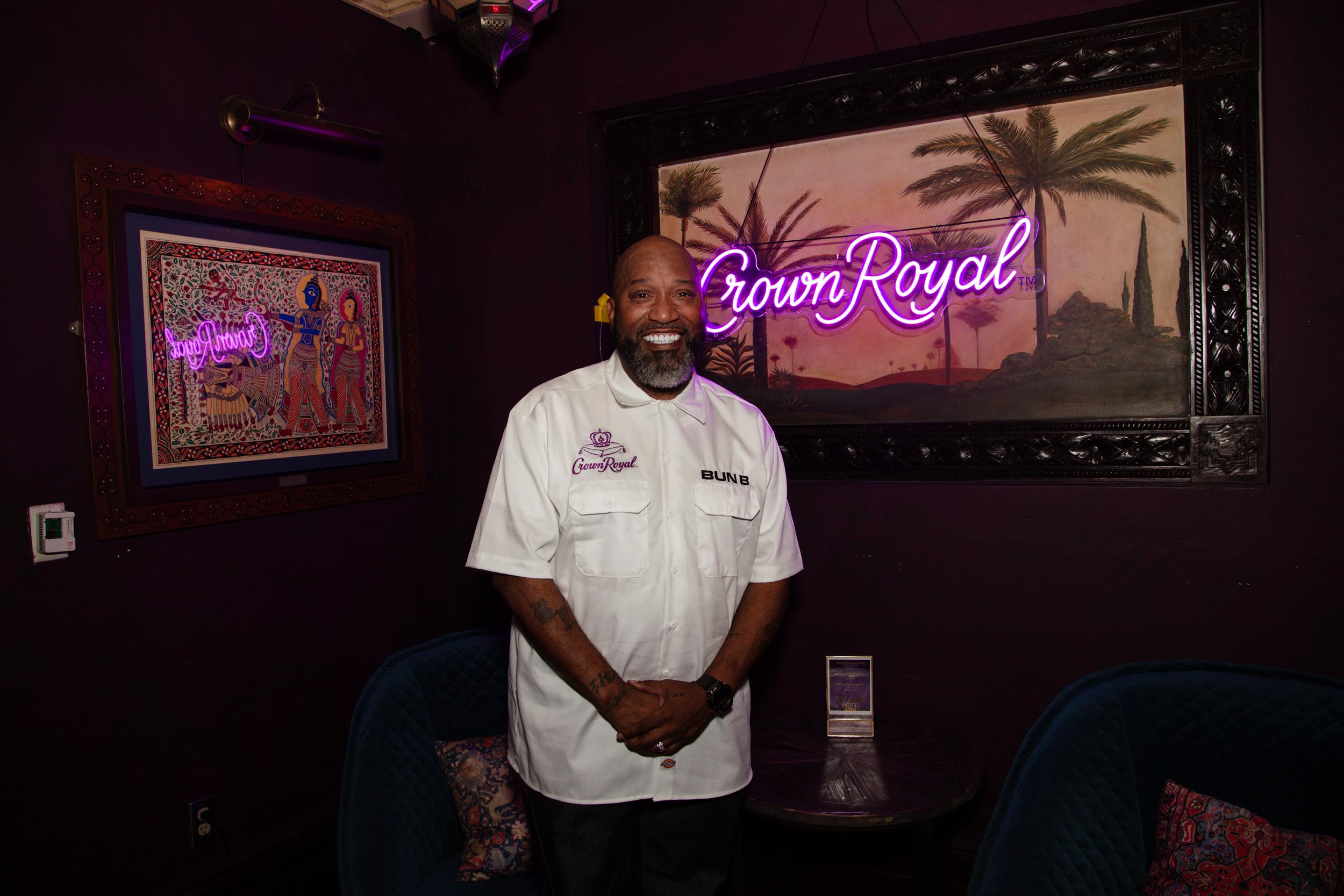 Bun B at a special “Trill Unplugged” performance at the House of Blues Houston