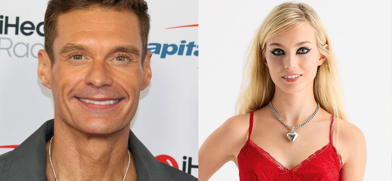 Ryan Seacrest (left) JcPenney model (right)