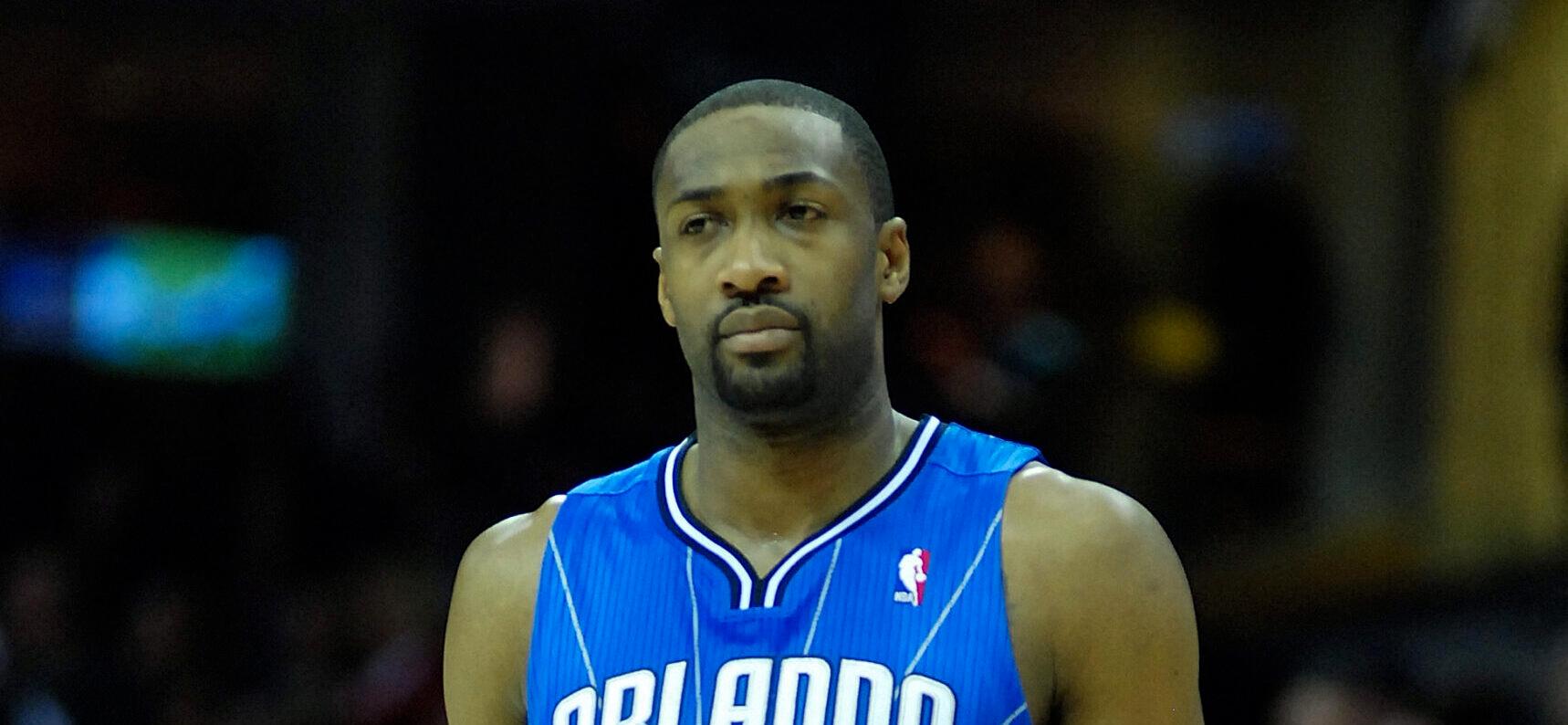 NBA star Gilbert Arenas.