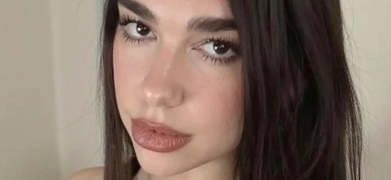 Dua Lipa close up