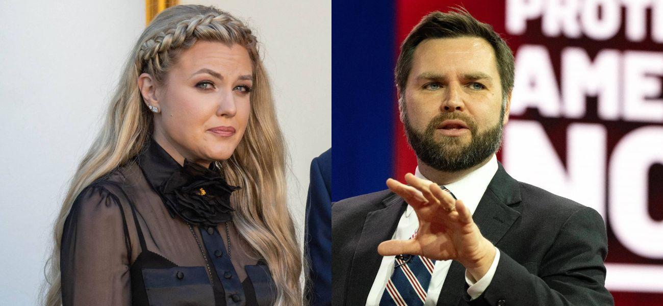 Erika Kirk Seemingly Blames Viral Hug With J.D. Vance On Her ‘Love Language’ After Facing Scrutiny