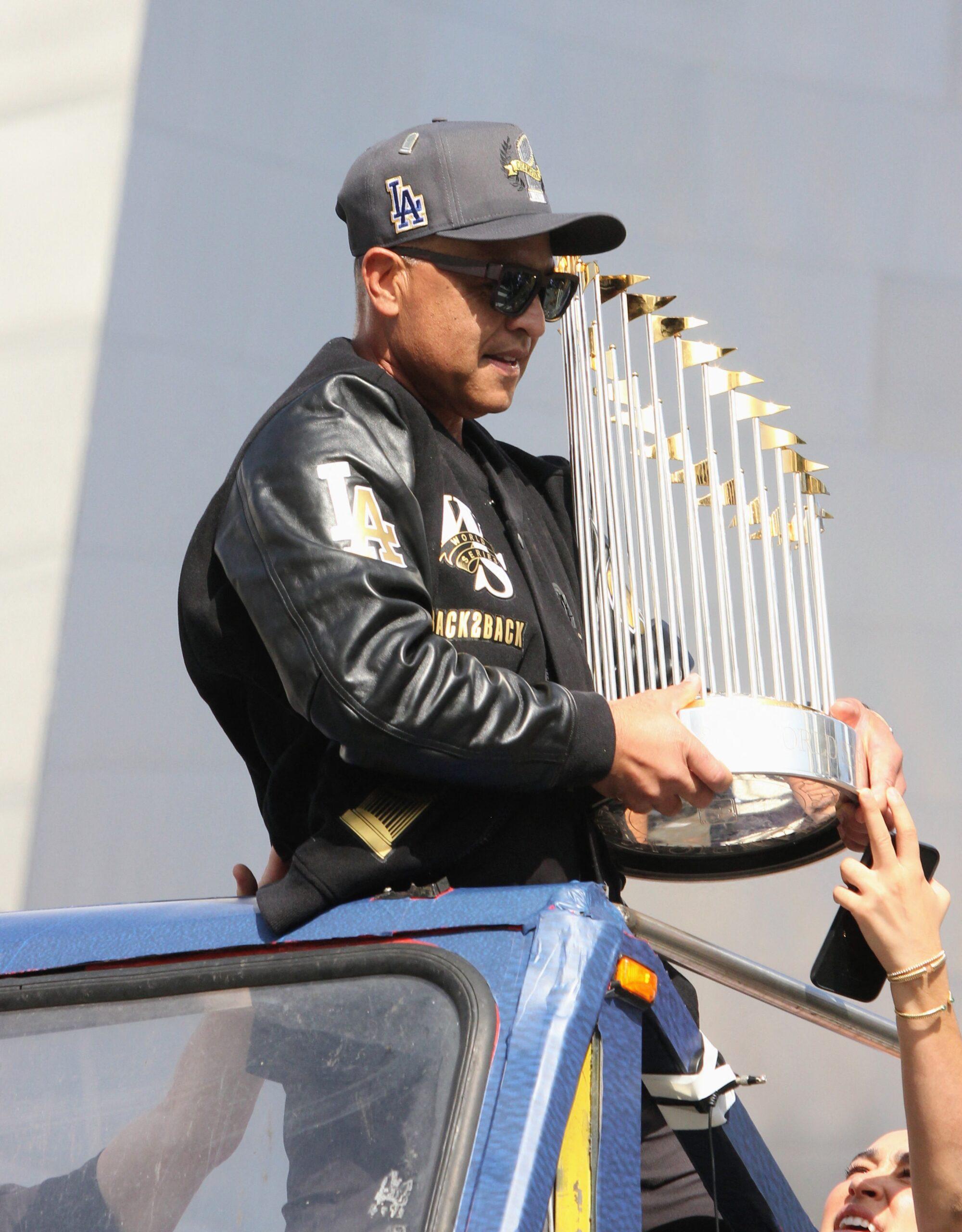 Los Angeles Dodgers Parade after winning the World Series