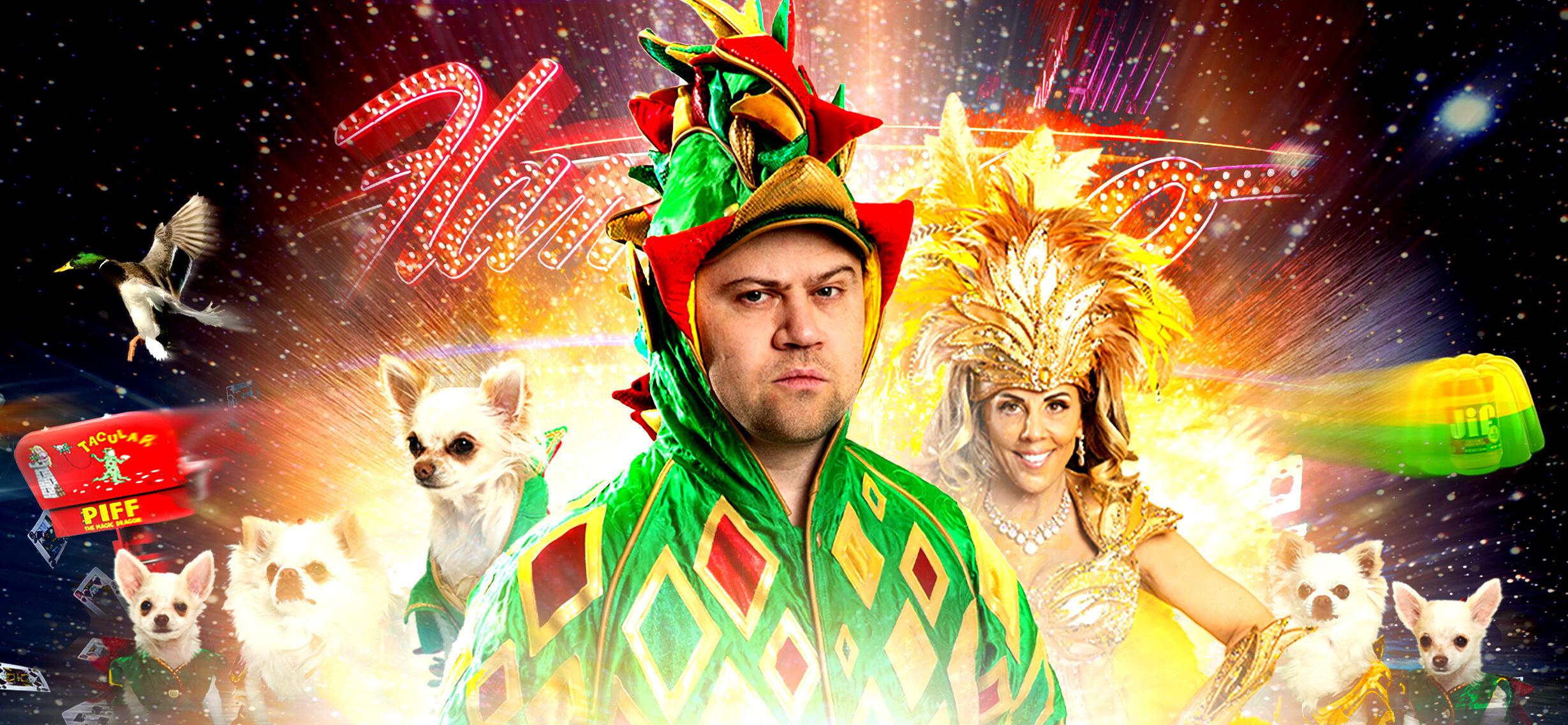 Piff The Magic Dragon Celebrates 10 Years In Vegas With New Sidekick