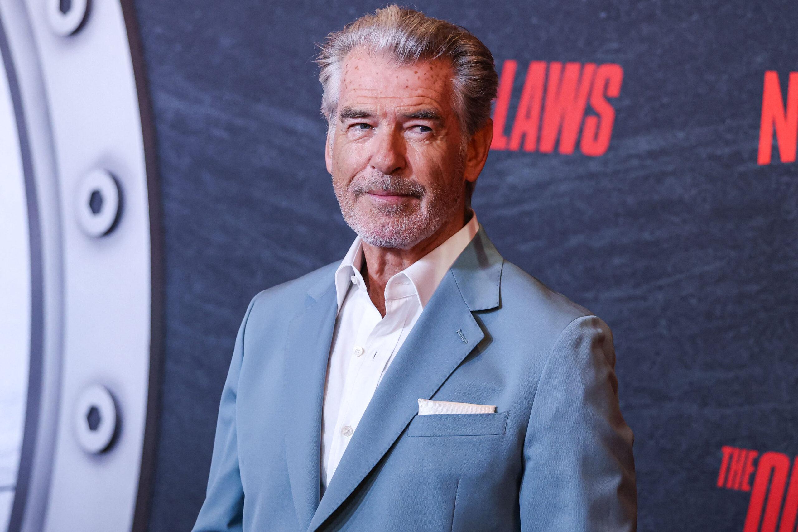 Pierce Brosnan at the Los Angeles Premiere Of Netflix's 'The Out-Laws'