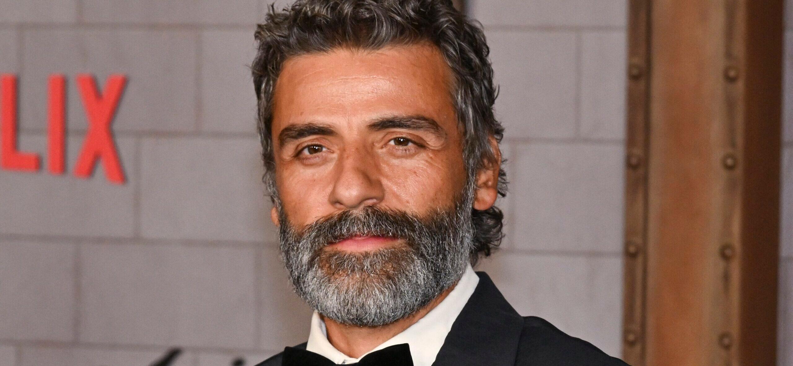 Oscar Issac at Frankenstein premiere
