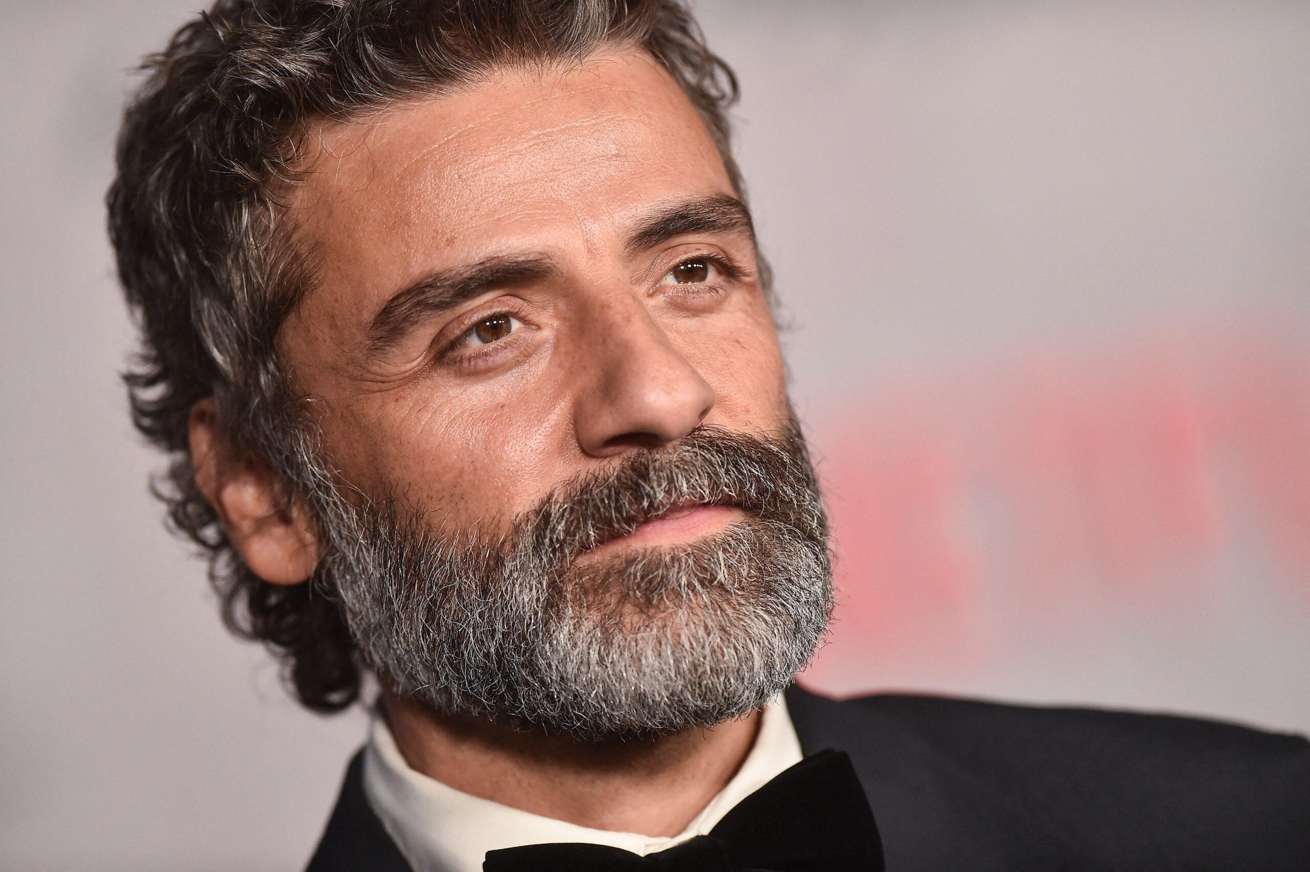 Oscar Isaac at Frankenstein premiere