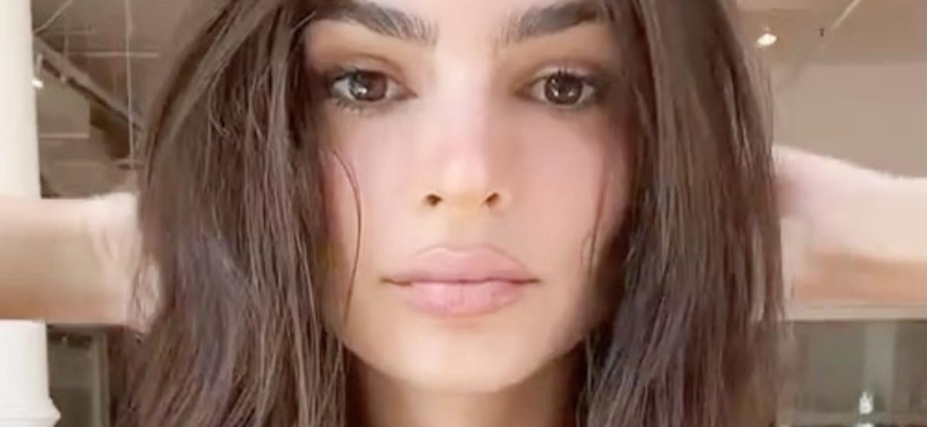 Emily Ratajkowski close up