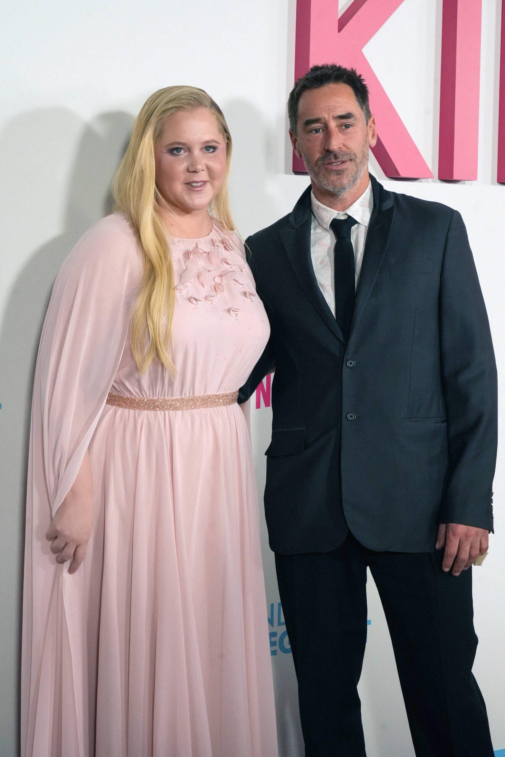Amy Schumer and Chris Fischer at Kinda Pregnant New York Premiere-New York City