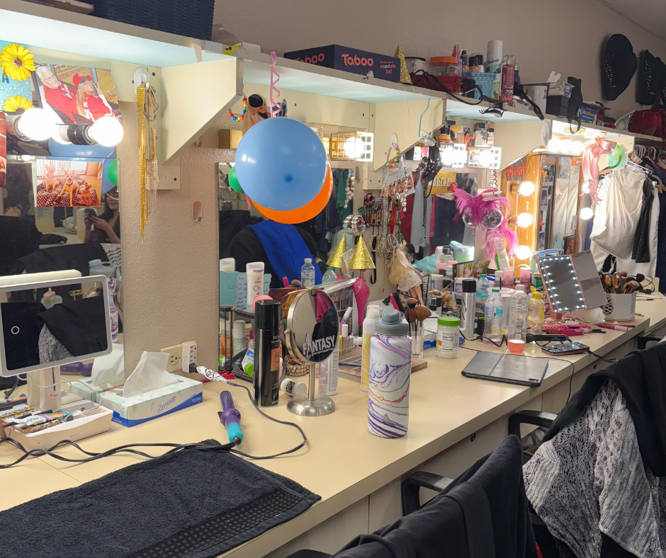 Fantasy's dressing room