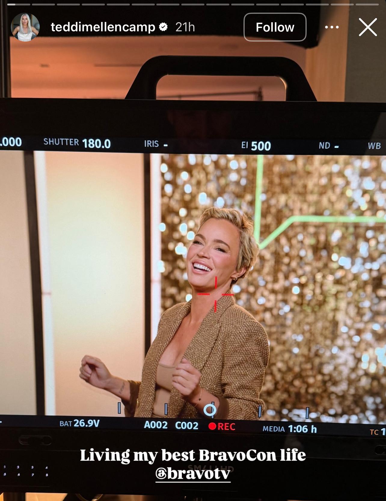 Teddi Mellencamp at BravoCon 2025