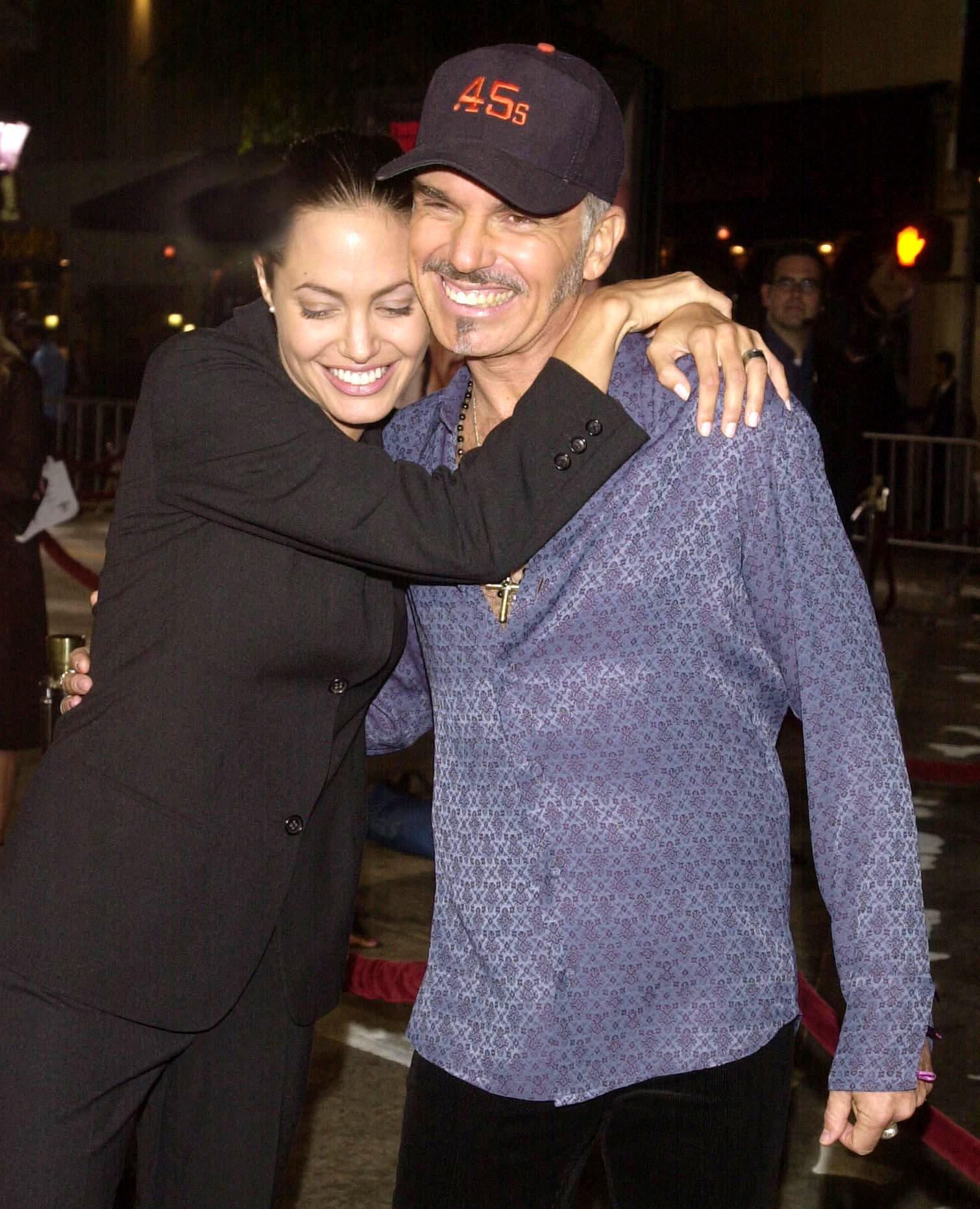Billy Bob Thornton and Angelina Jolie