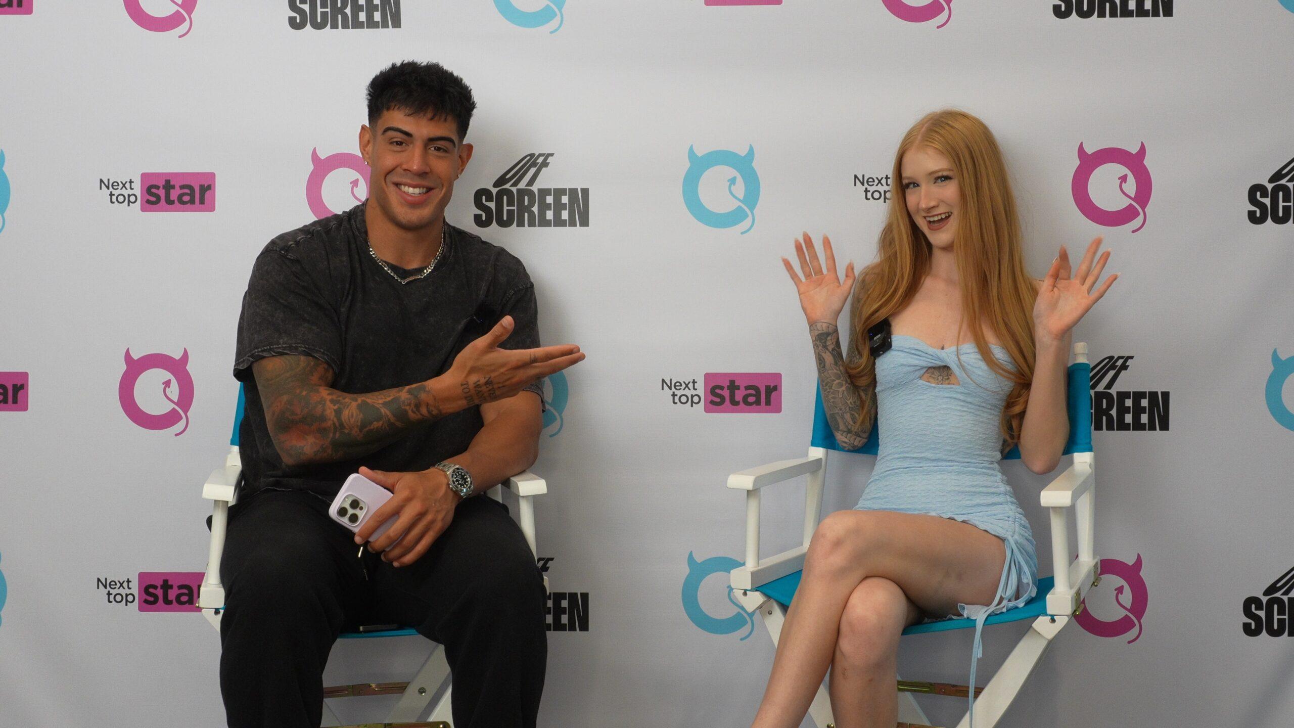 Avery Skye during an interview