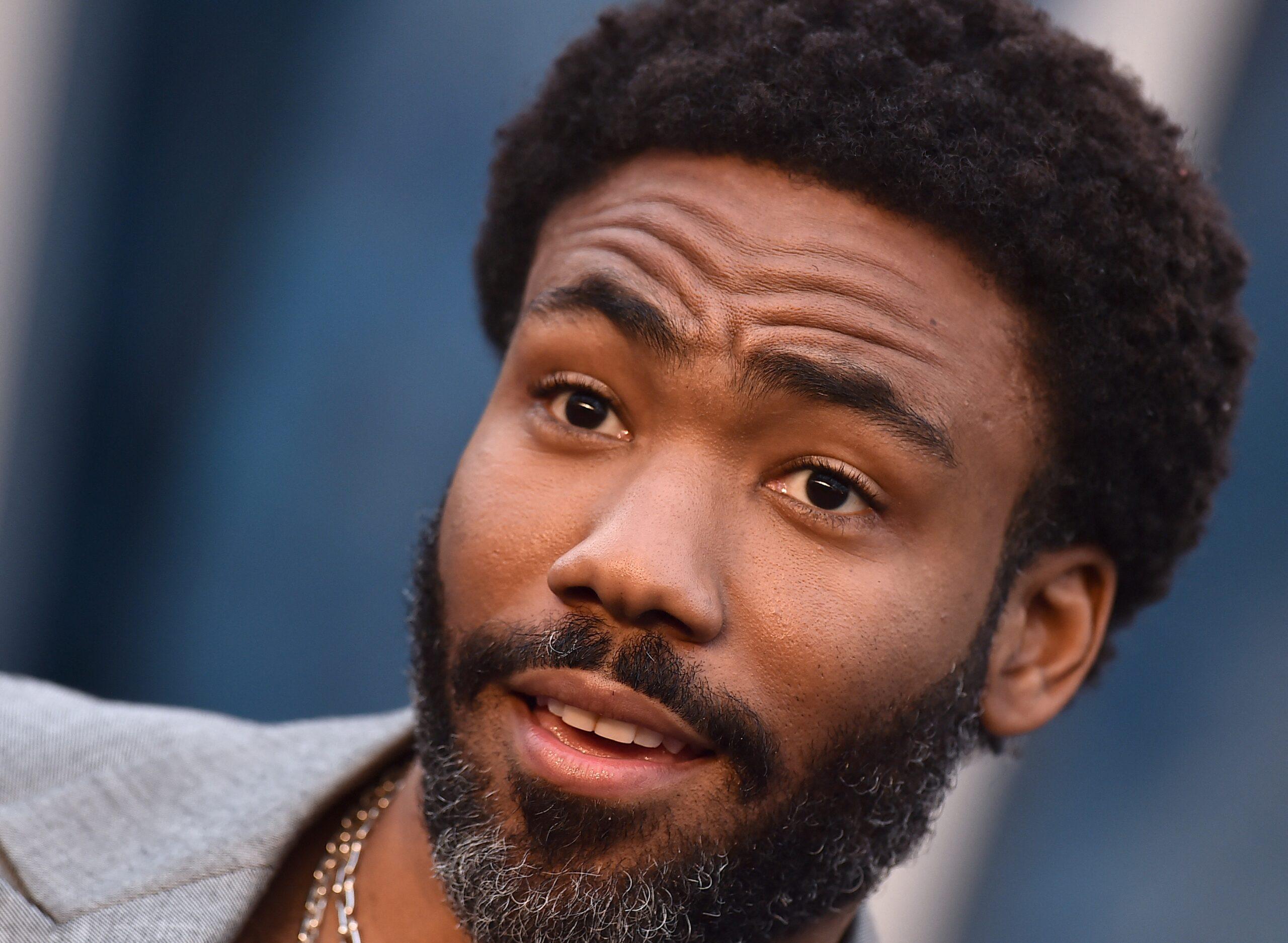 Donald Glover at Vanity Fair Oscar Party