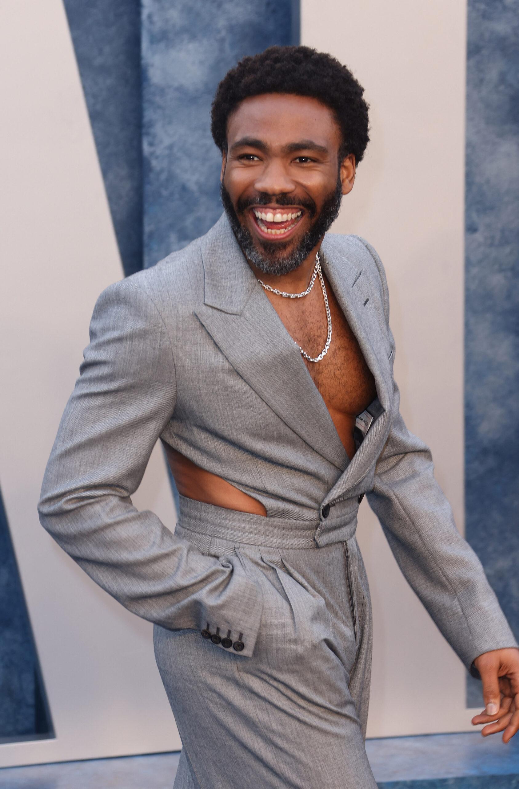 Donald Glover at 2023 Vanity Fair Oscar Party 