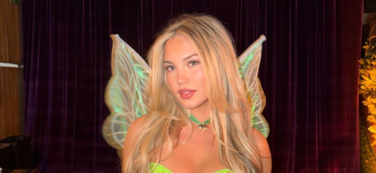 Hannah Fields dressed as a fairy