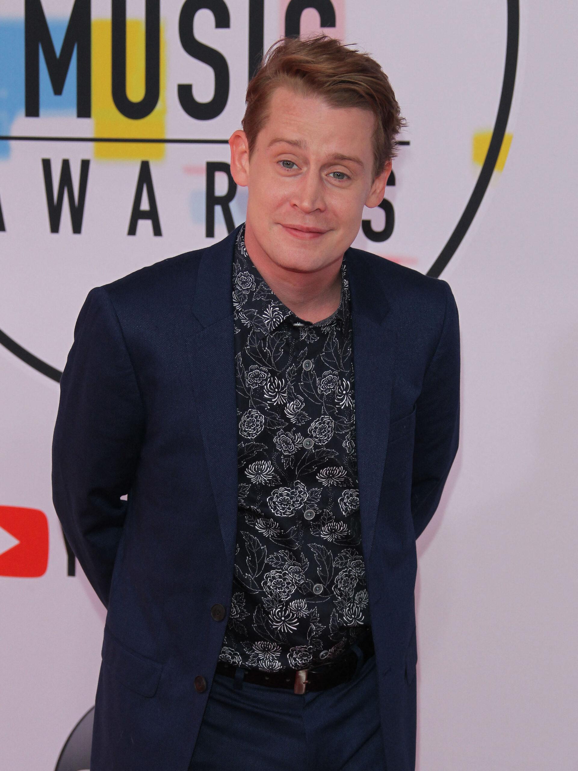 Macaulay Culkin at 2018 American Music Awards 