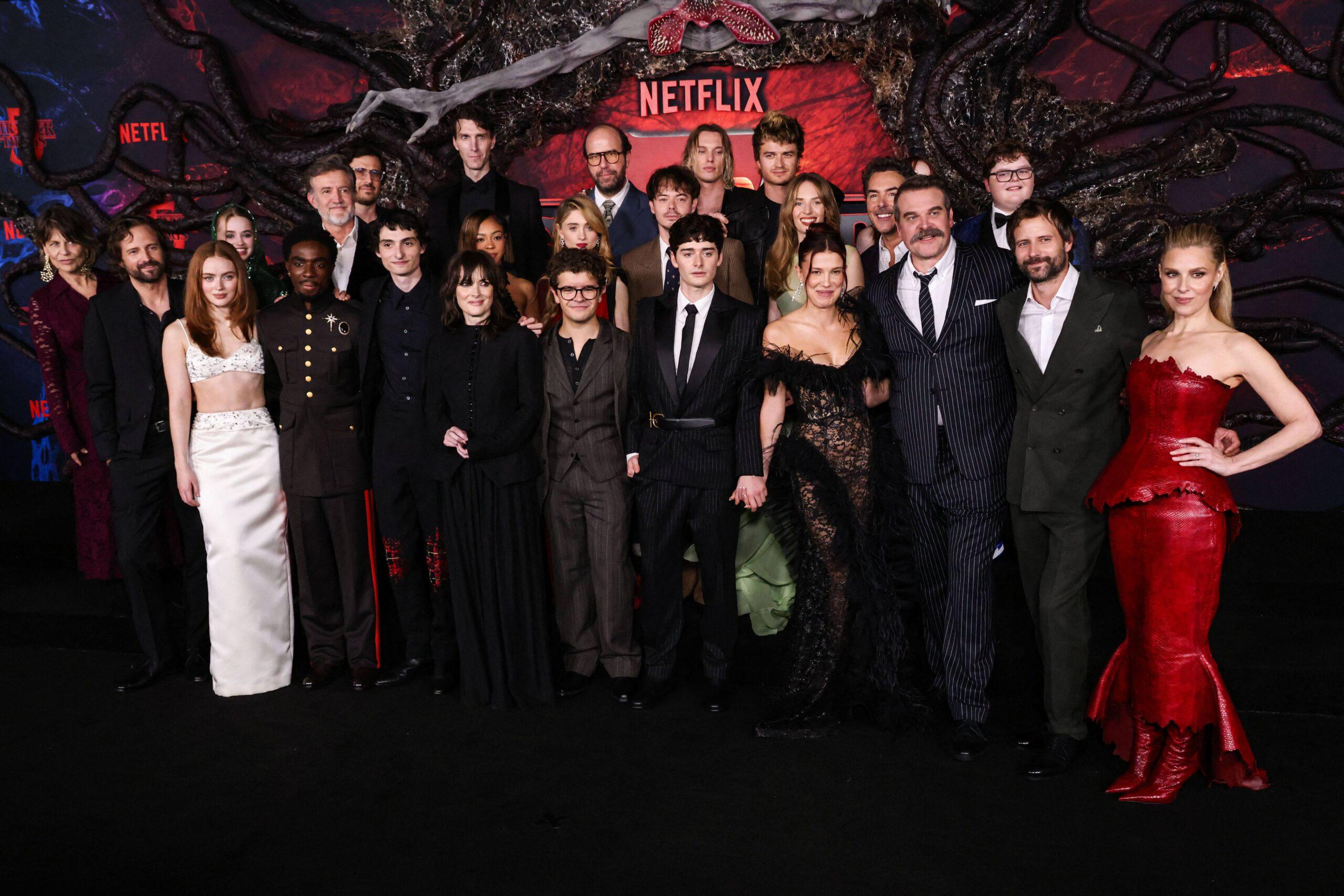 Strangers Things cast at Los Angeles Premiere Of Netflix's 'Stranger Things' Season 5