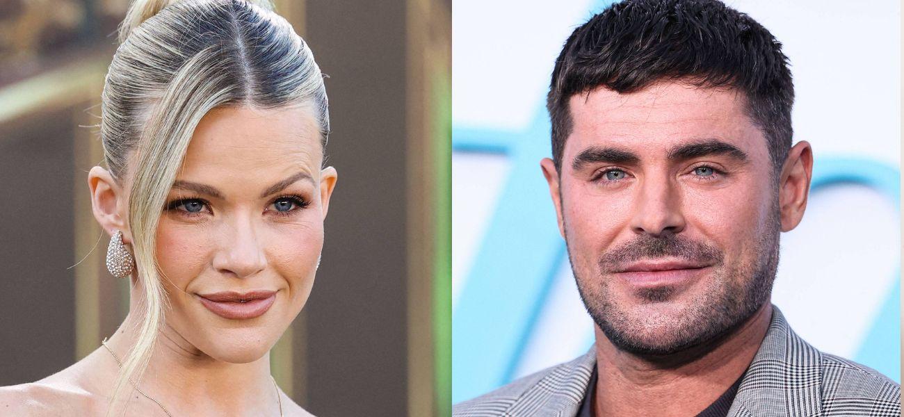 Witney Carson (left) Zac Efron (right)