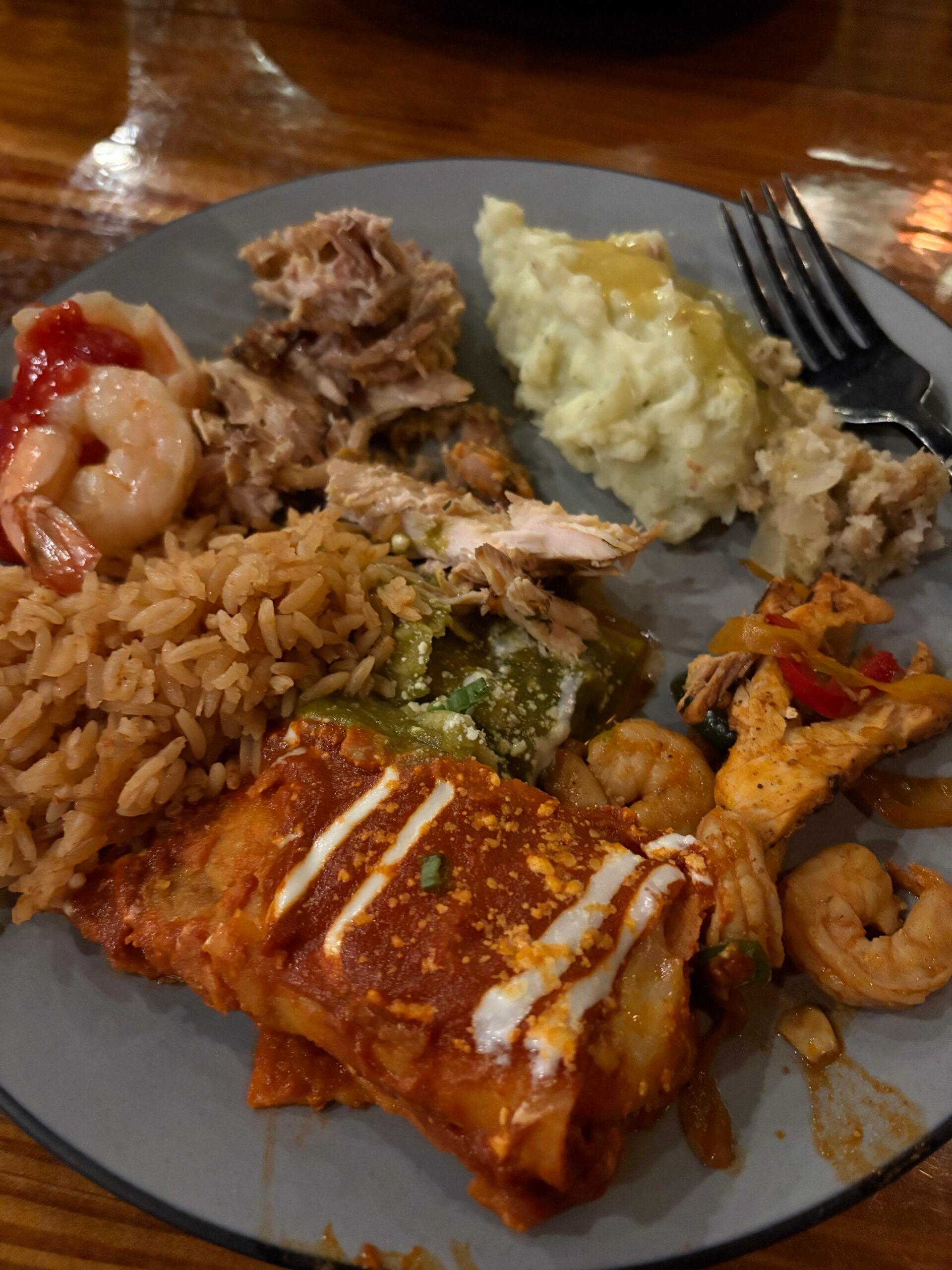 Melanie Vanderveer visited Flecha Cantina in Las Vegas 