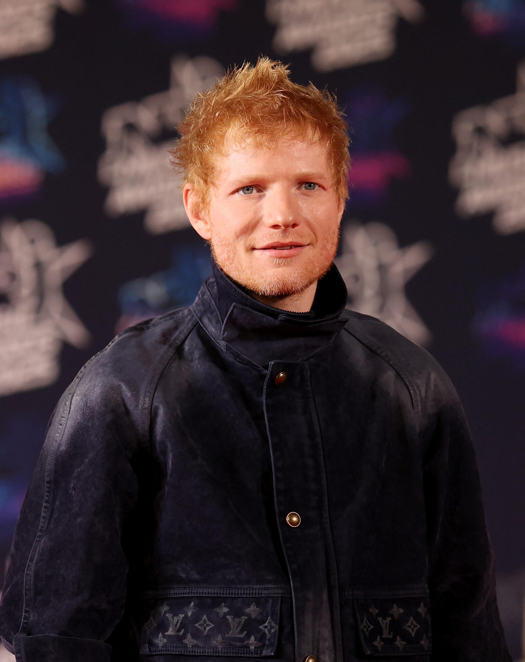 Ed Sheeran at NRJ music awards 2025 in Cannes