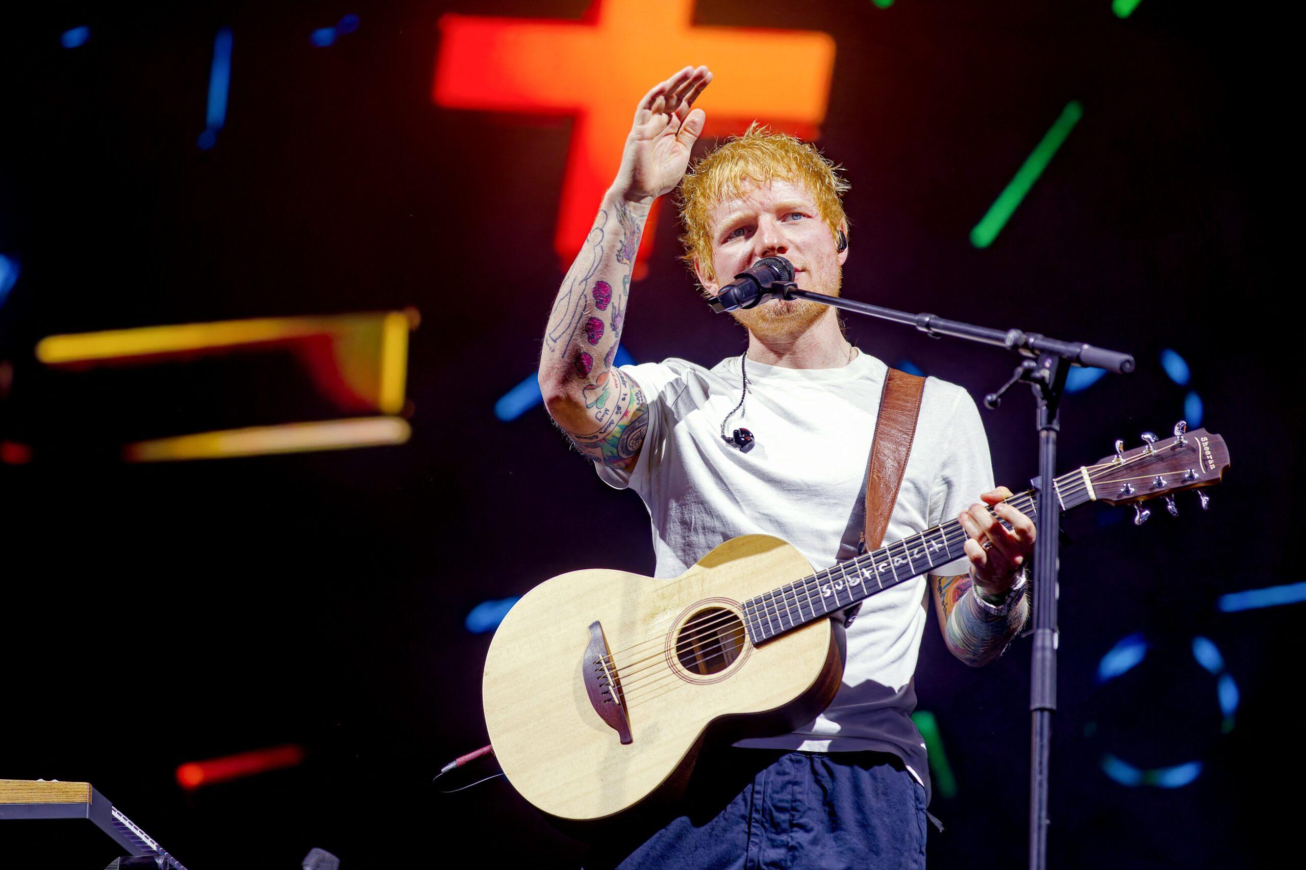 Ed Sheeran at BBC Radio 1's Big Weekend Festival