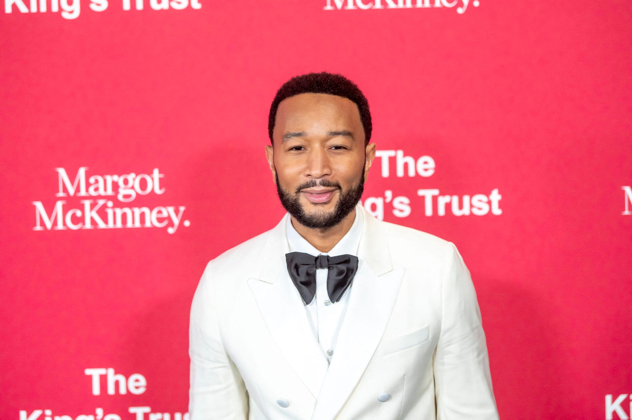 John Legend at The King's Trust Global Gala 2024