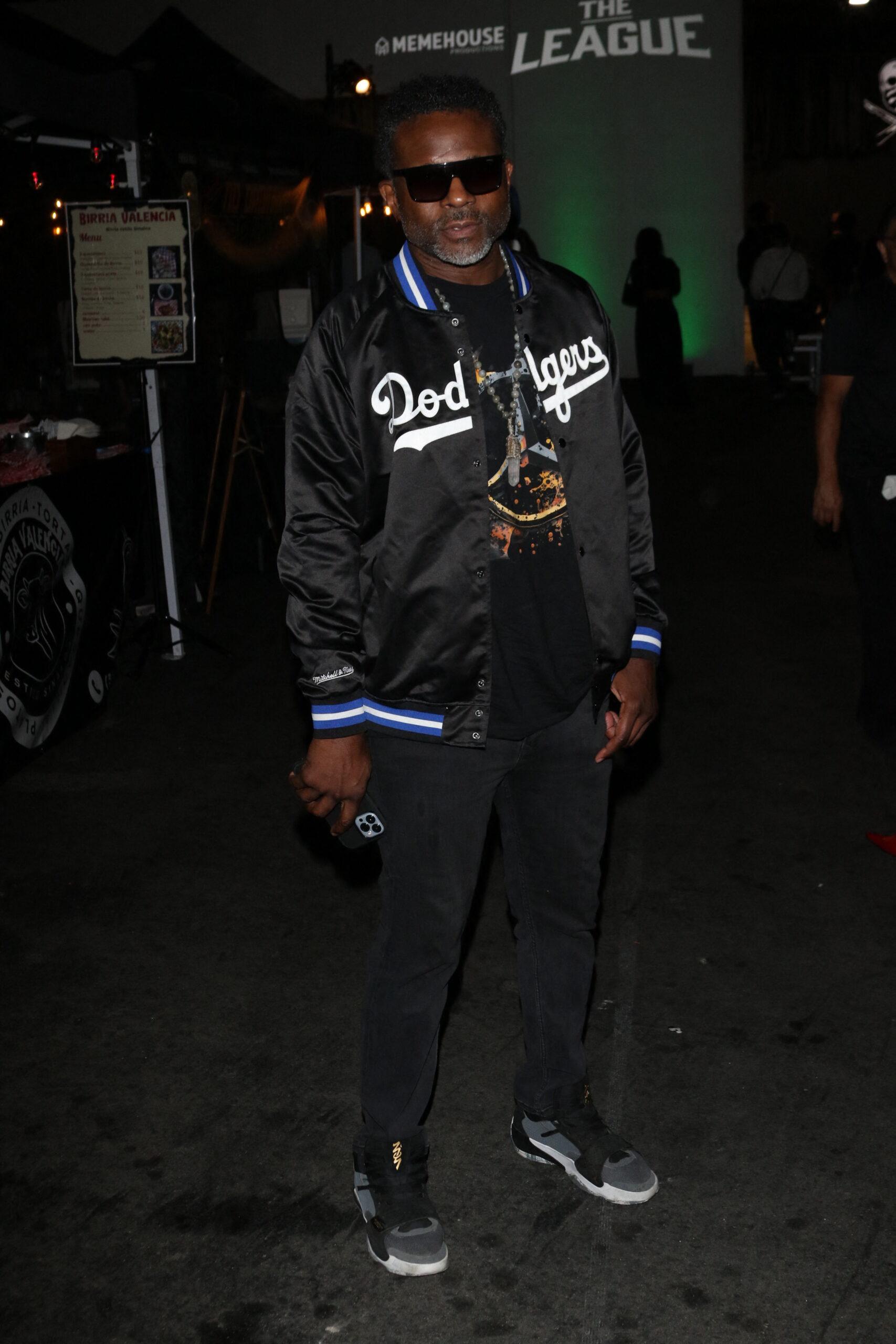 Darius McCrary outside The League in Los Angeles