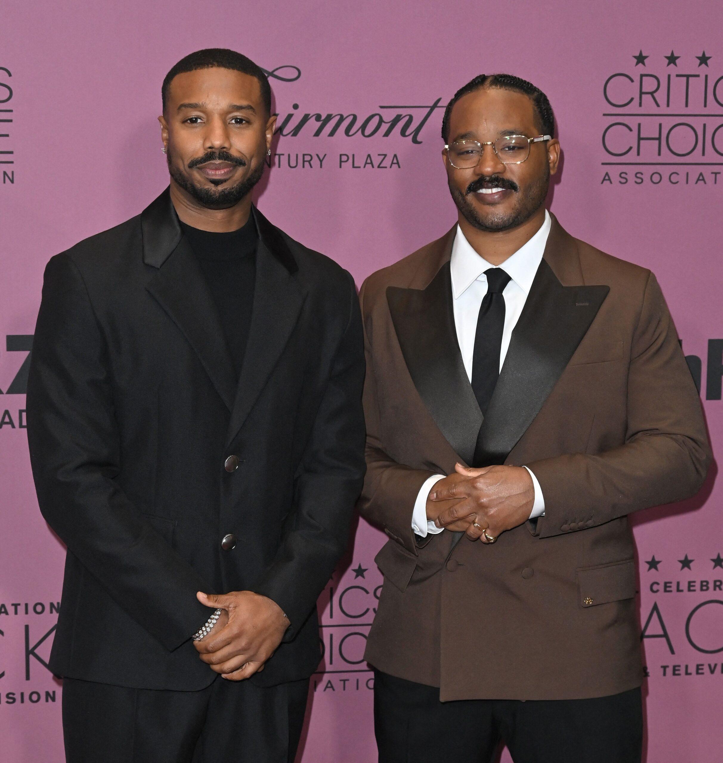 Ryan Coogler and Michael B. Jordan at The Critics Choice Associations 8th Annual Celebration of Black Cinema