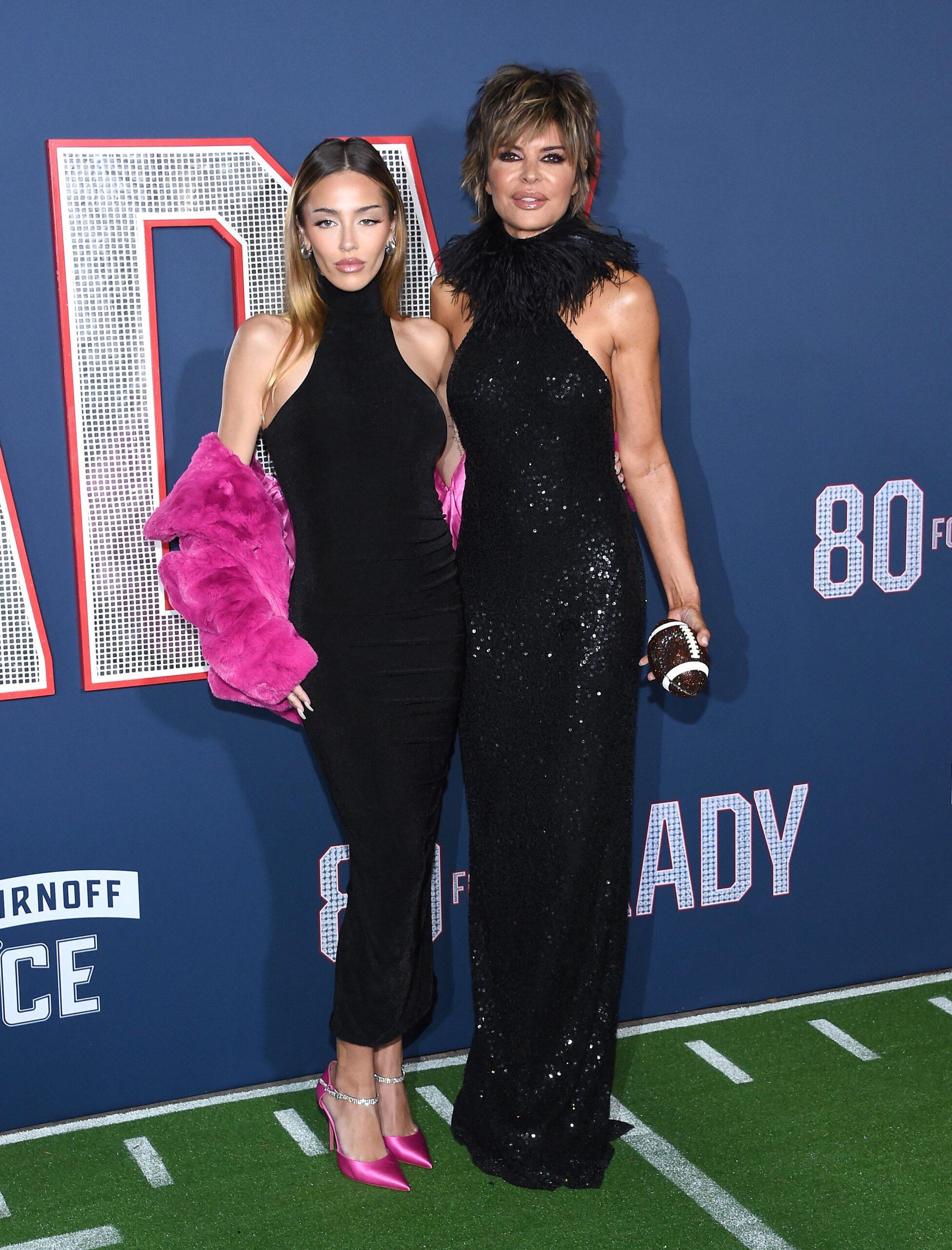 Lisa Rinna and daughter, Delilah Belle Hamlin at 80 For Brady Los Angeles Premiere