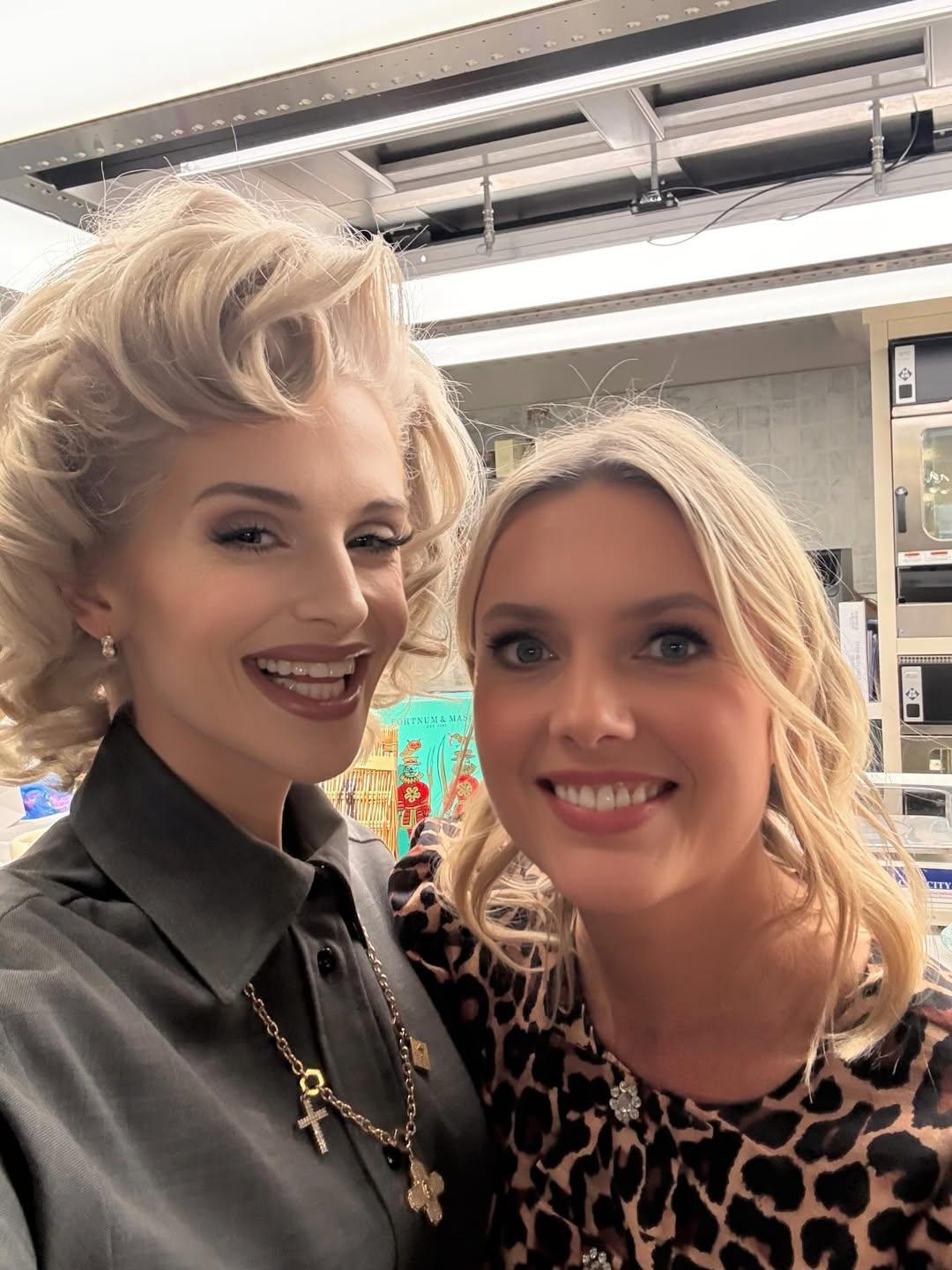 Kelly Osbourne and Juliet Sear