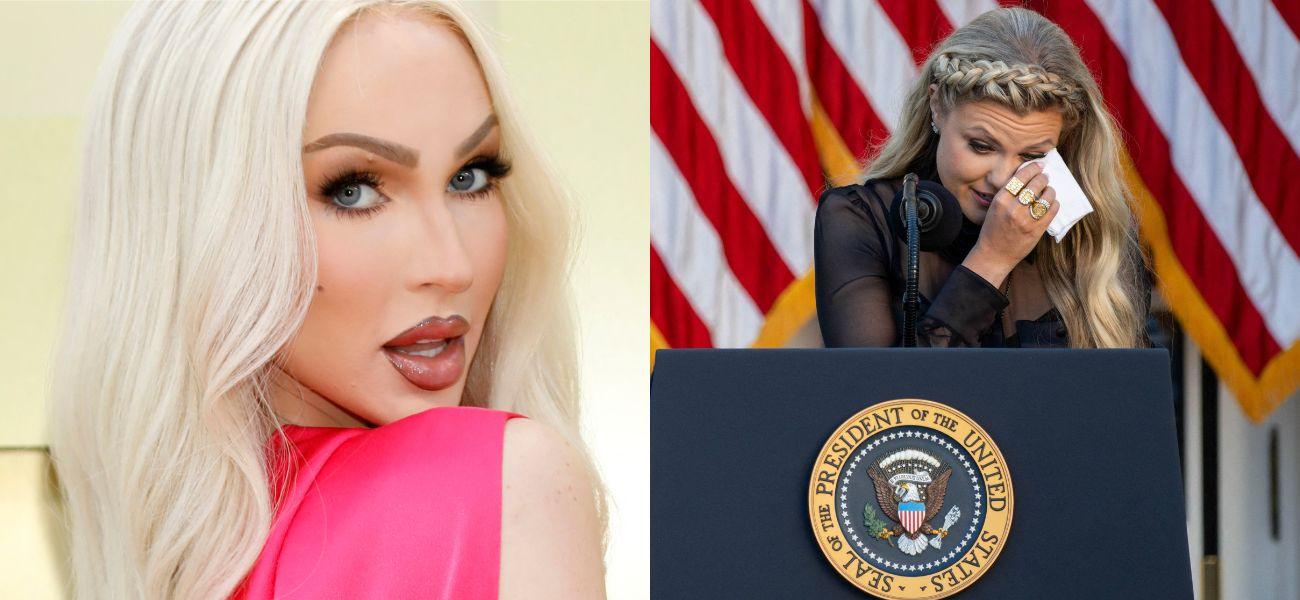 Christine Quinn (left) Erika Kirk (right)