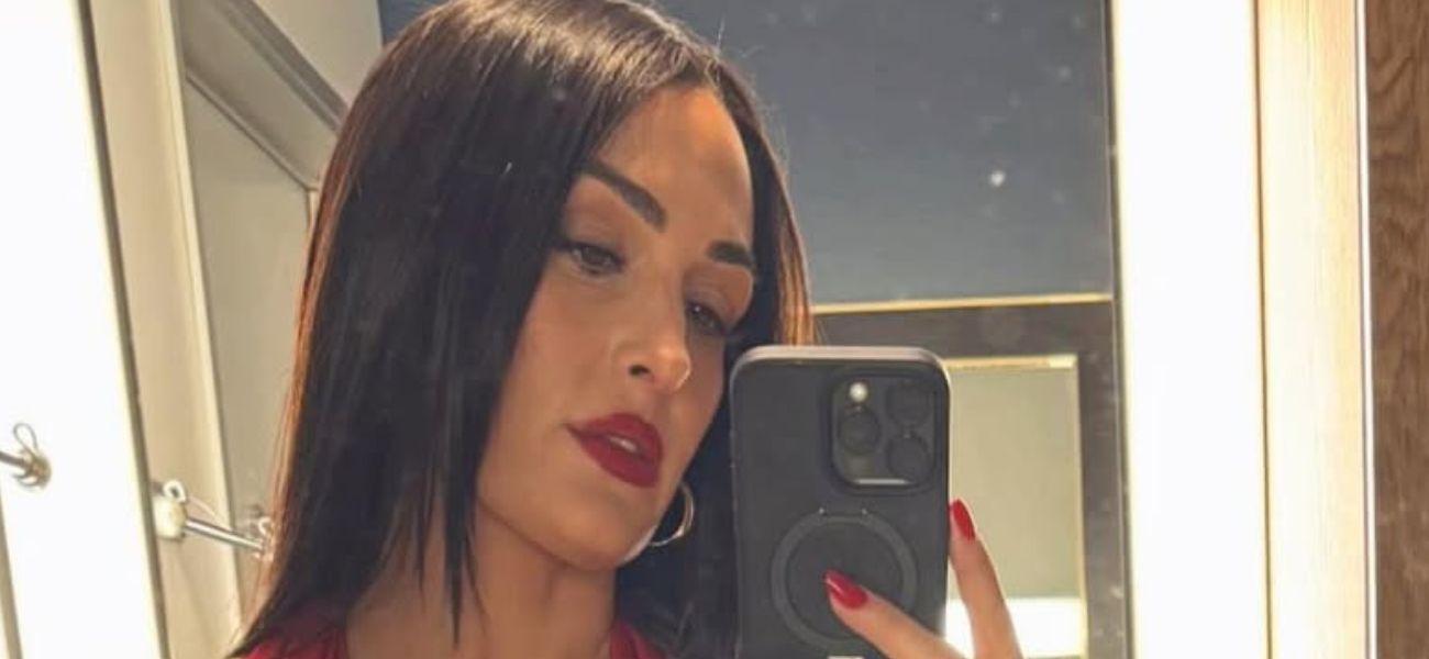 Nikki Bella mirror selfie