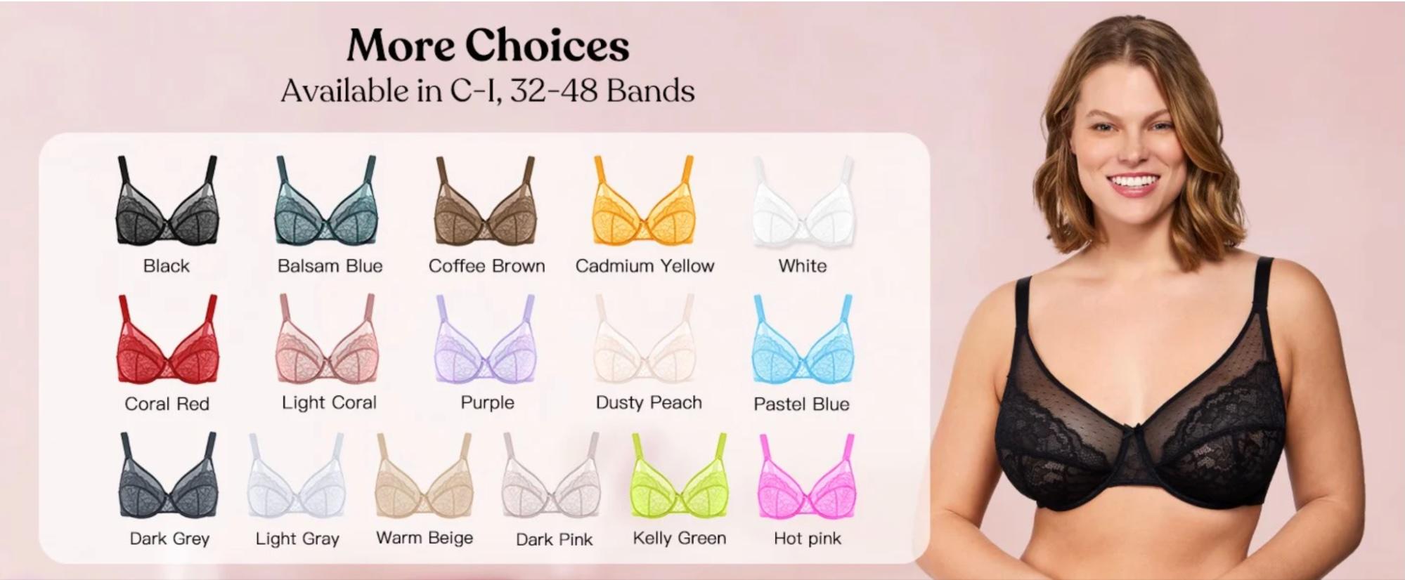 Bras from Cardi B's lingerie set