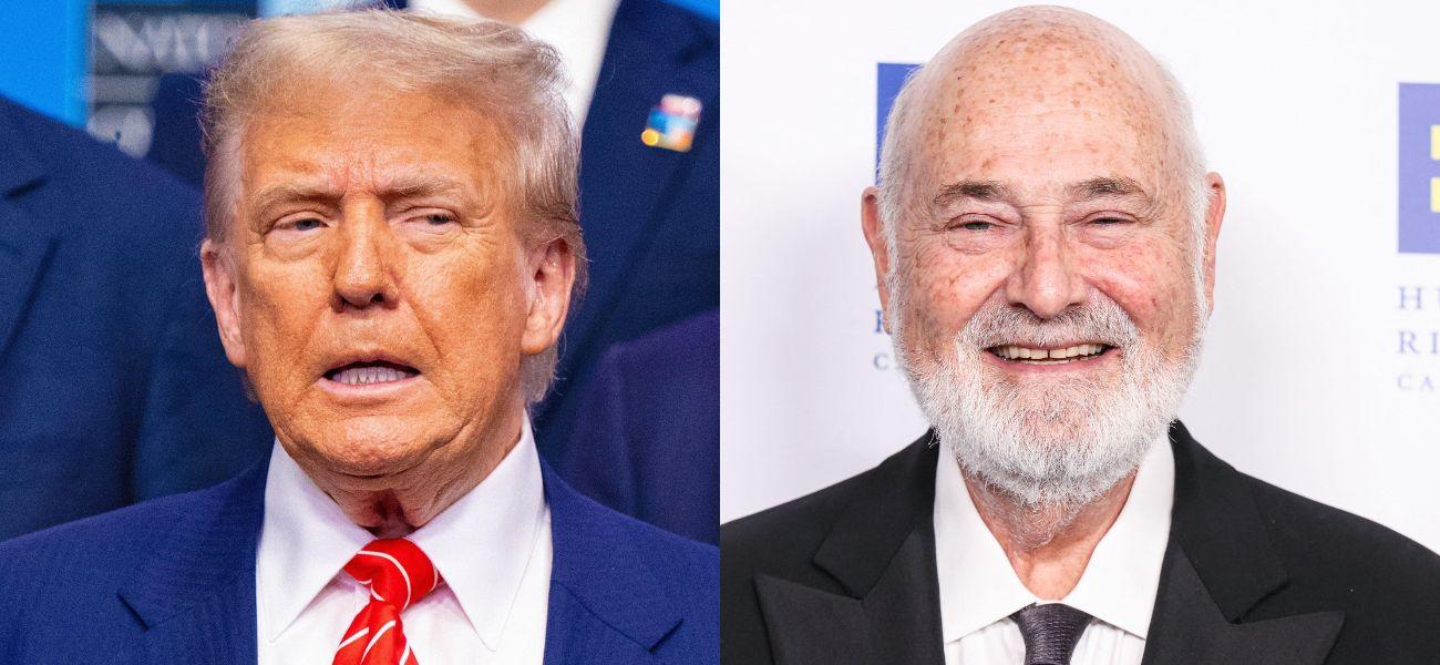 Donald Trump, Rob Reiner photo collage