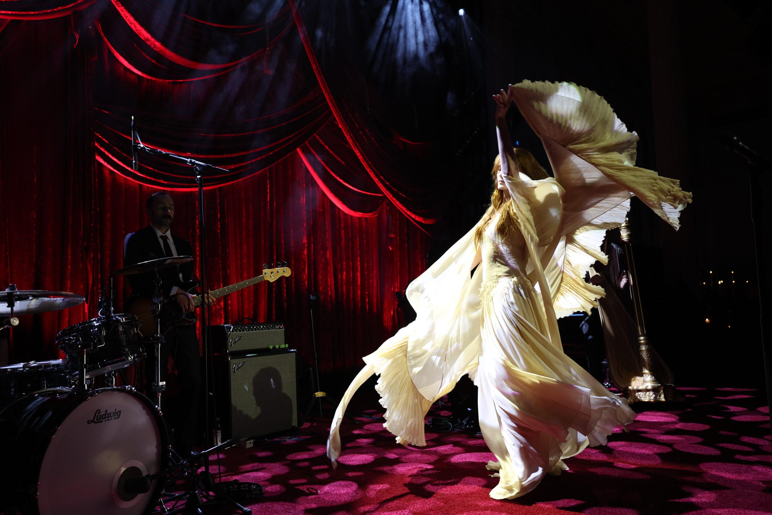 Florence + The Machine on stage