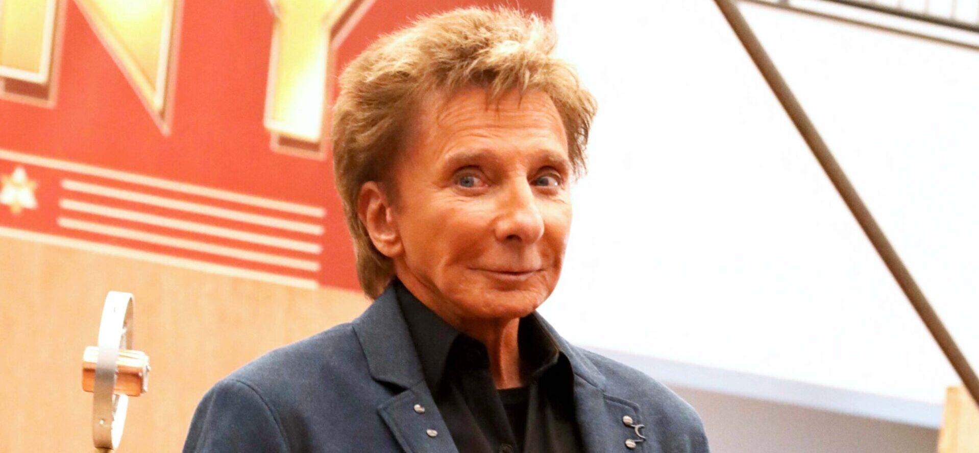 Barry Manilow at Harmony Broadway Musical Meets the Press