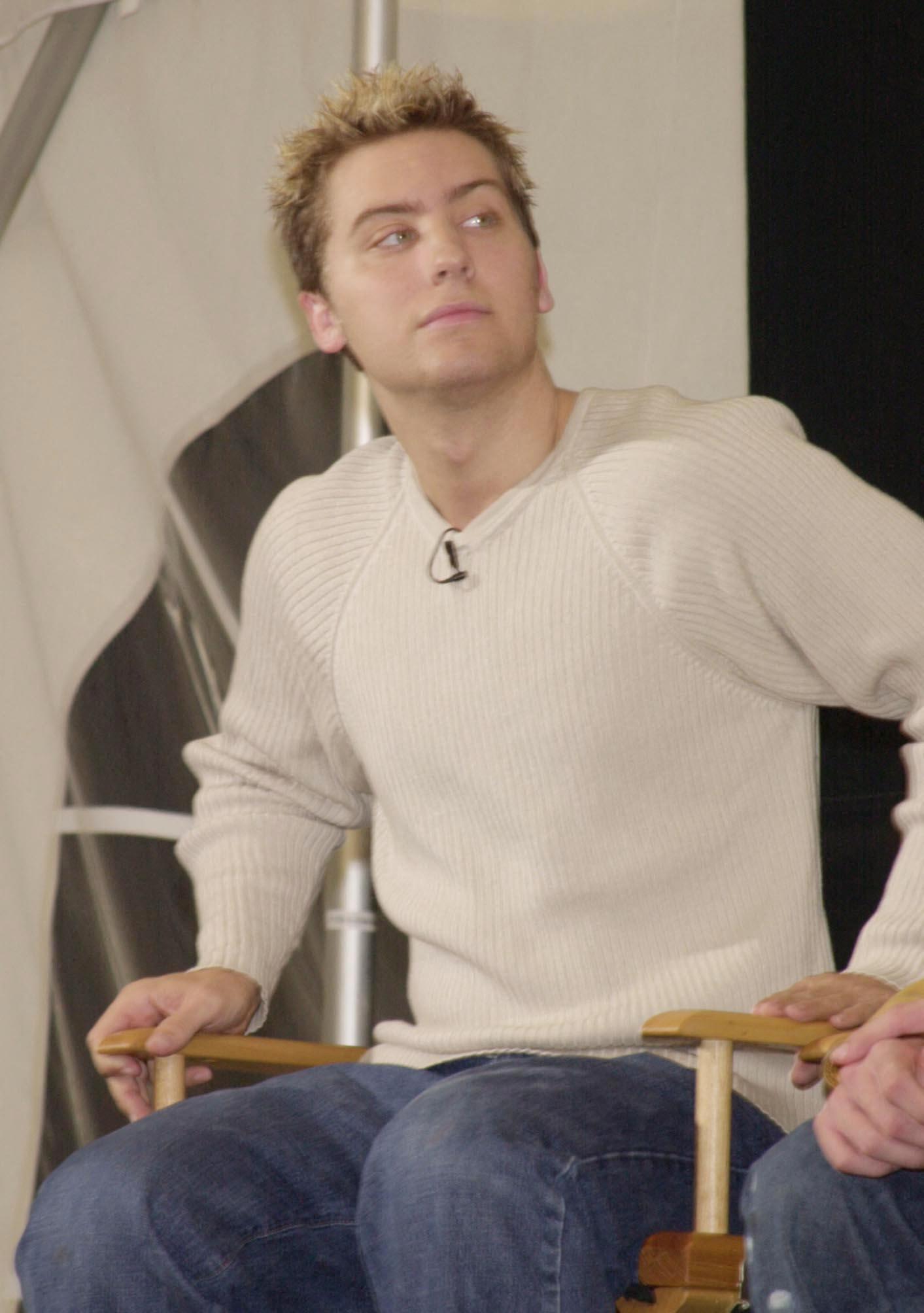 Lance Bass of NSYNC. 