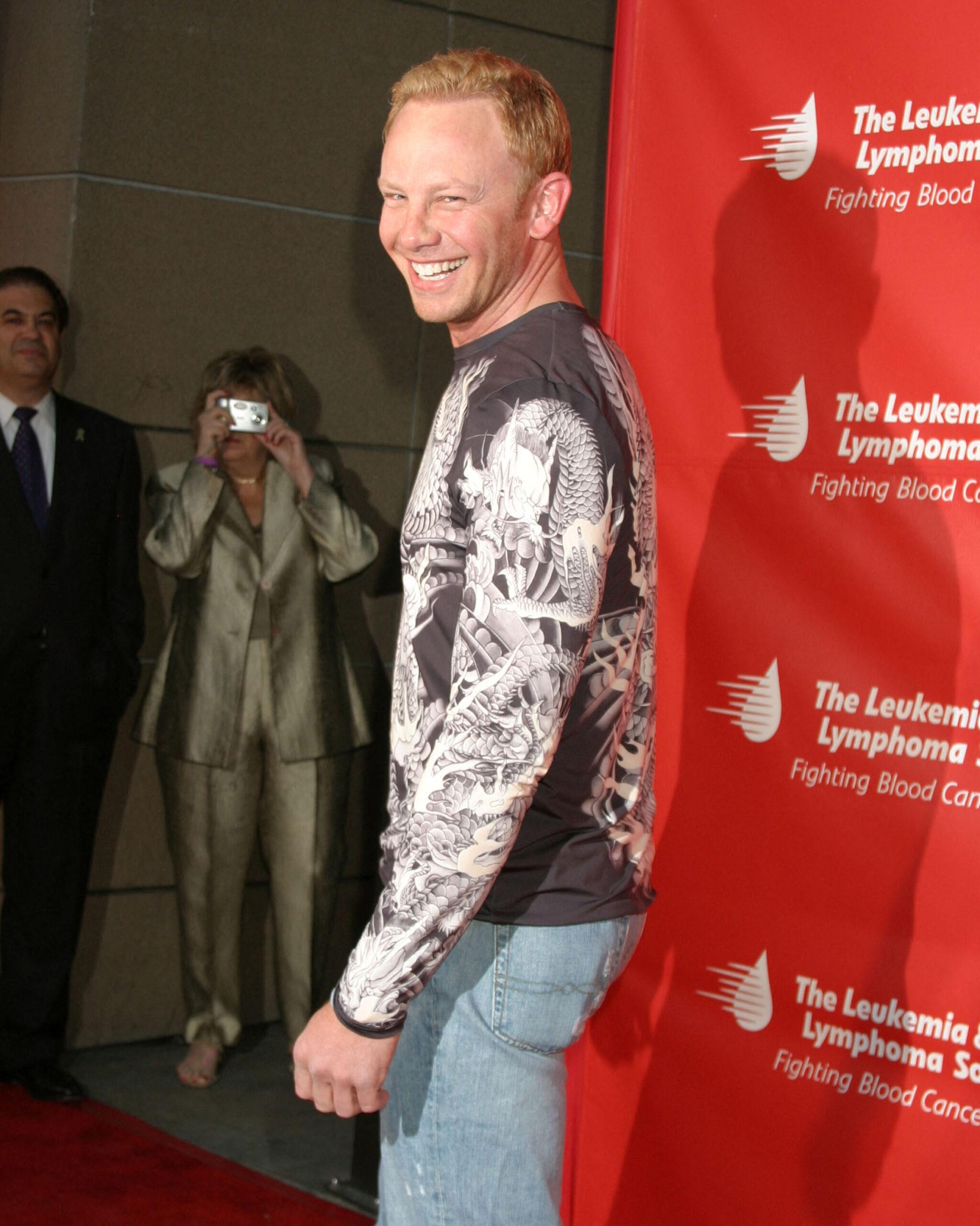 Ian Ziering at Lucky Strike Bowling Alley