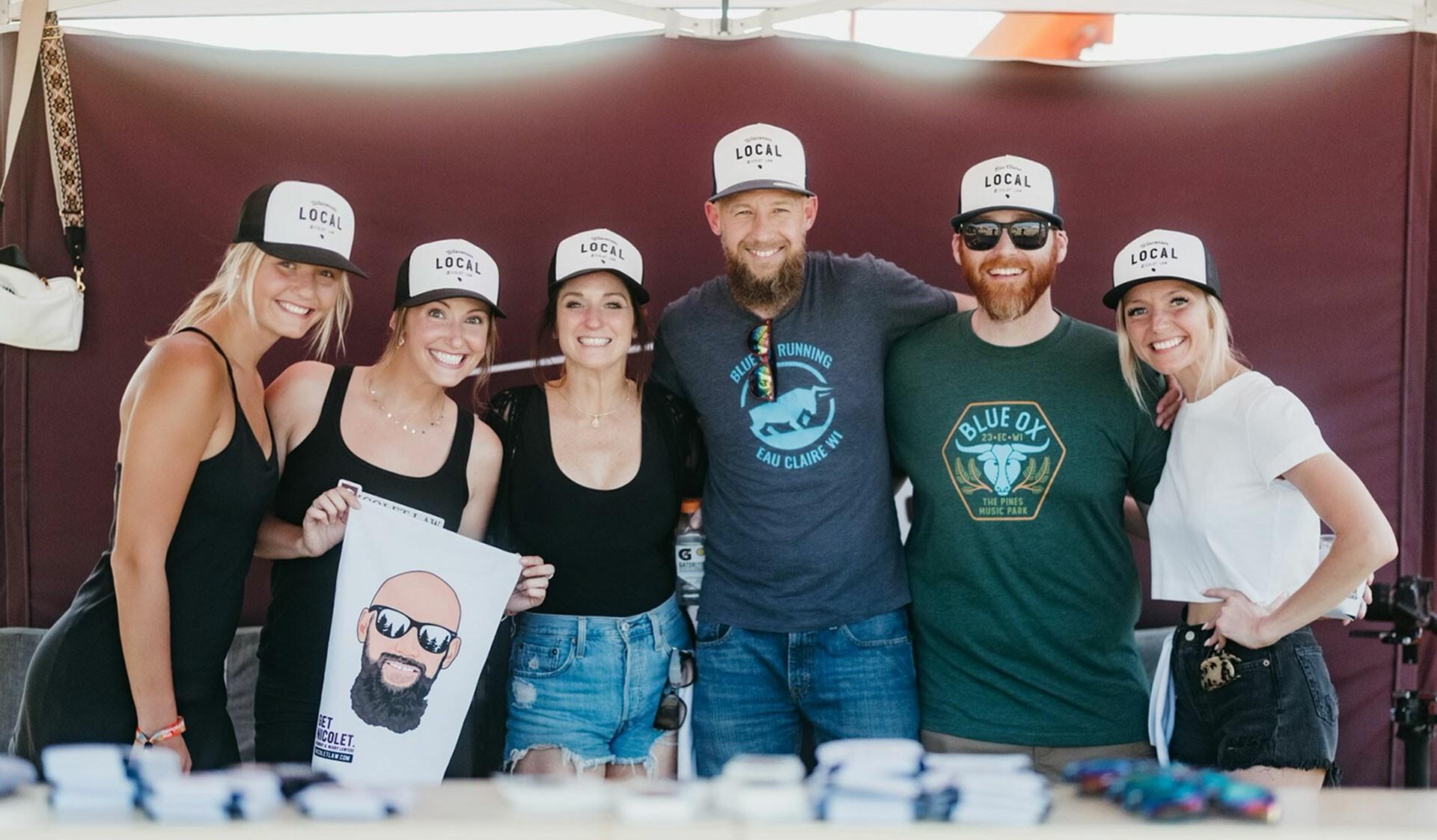 Russell Nicolet and team