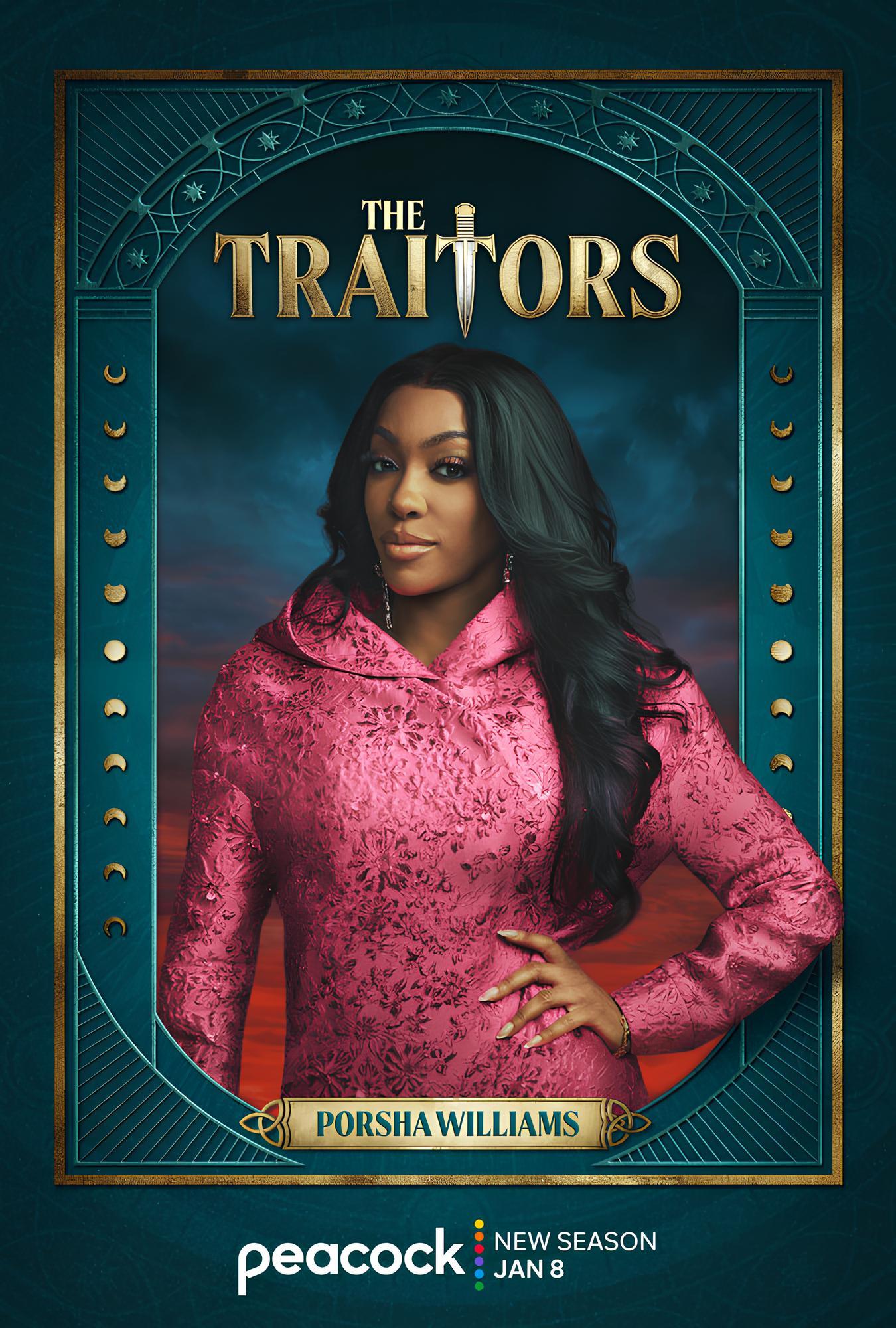 Porsha Williams on The Traitors.