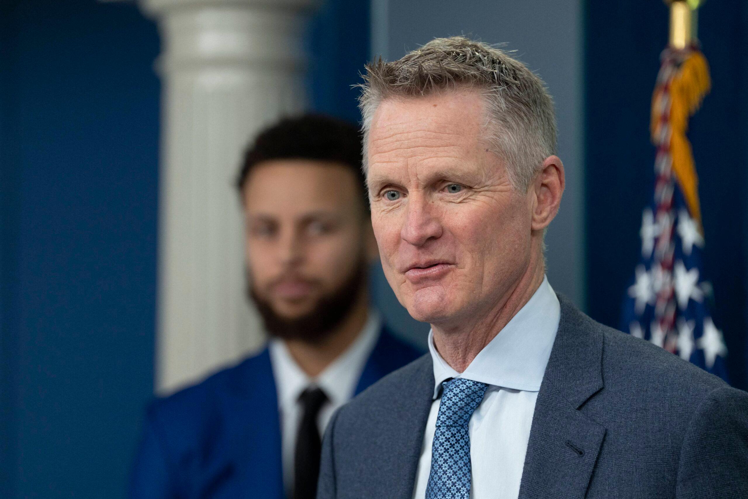Steve Kerr In the White House.