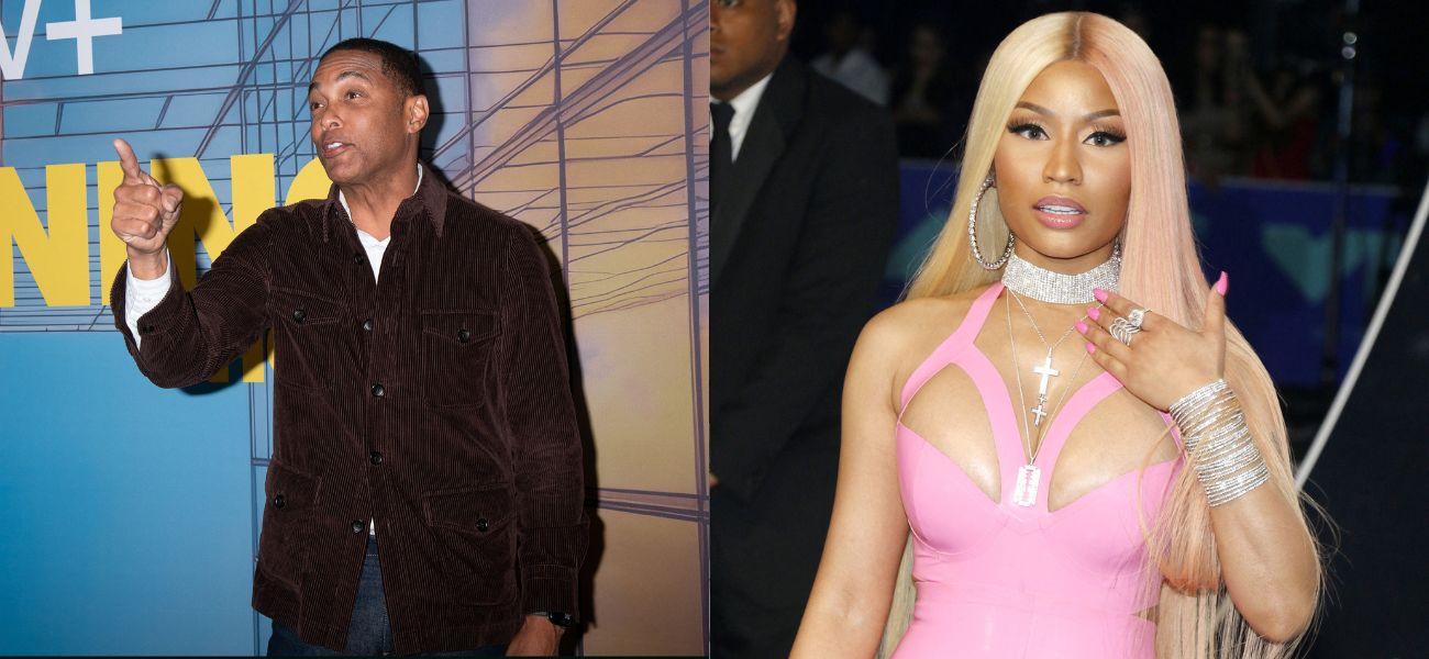 Don Lemon and Nicki Minaj.