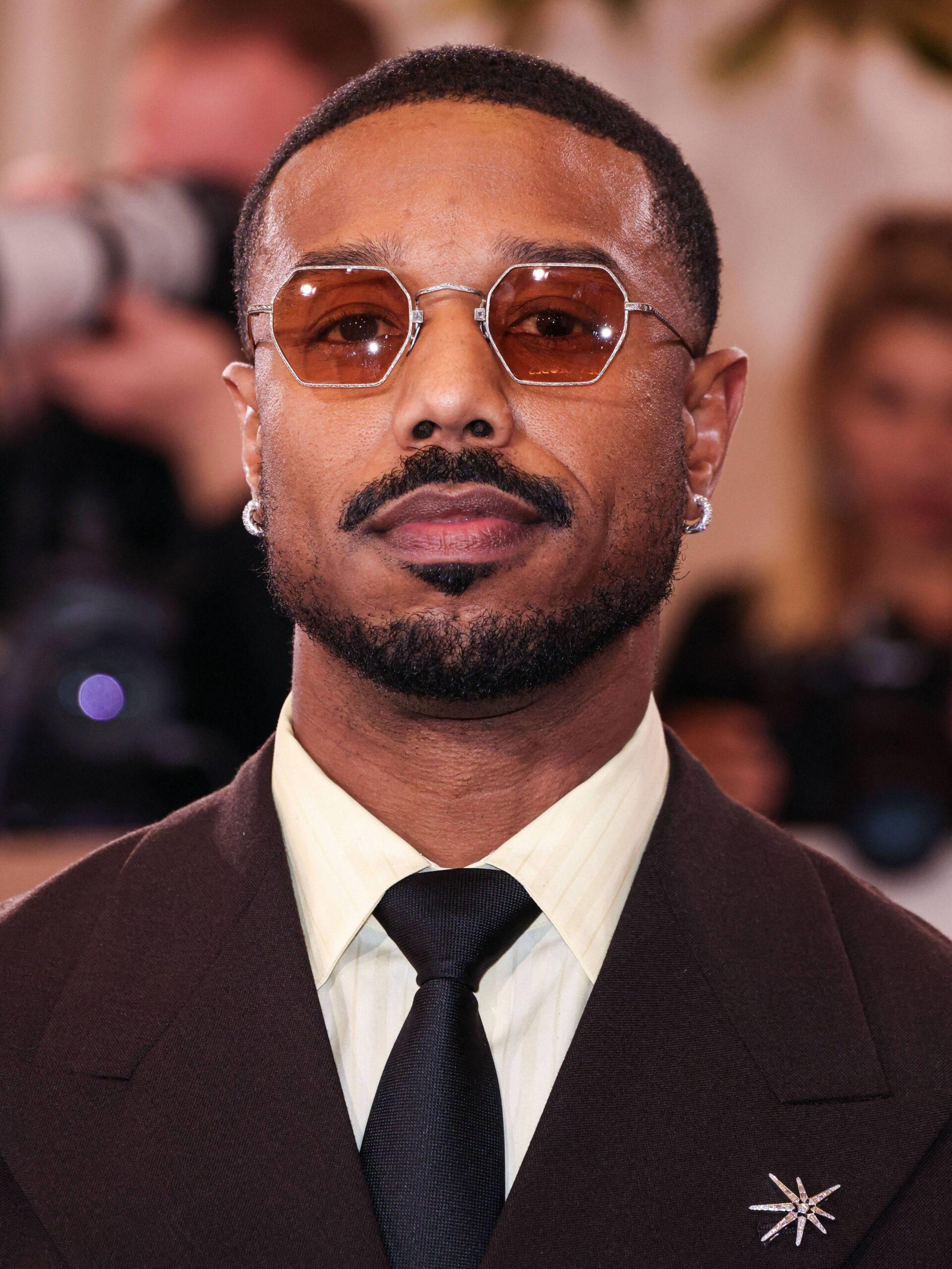 Michael B. Jordan at the 2026 Golden Globes.