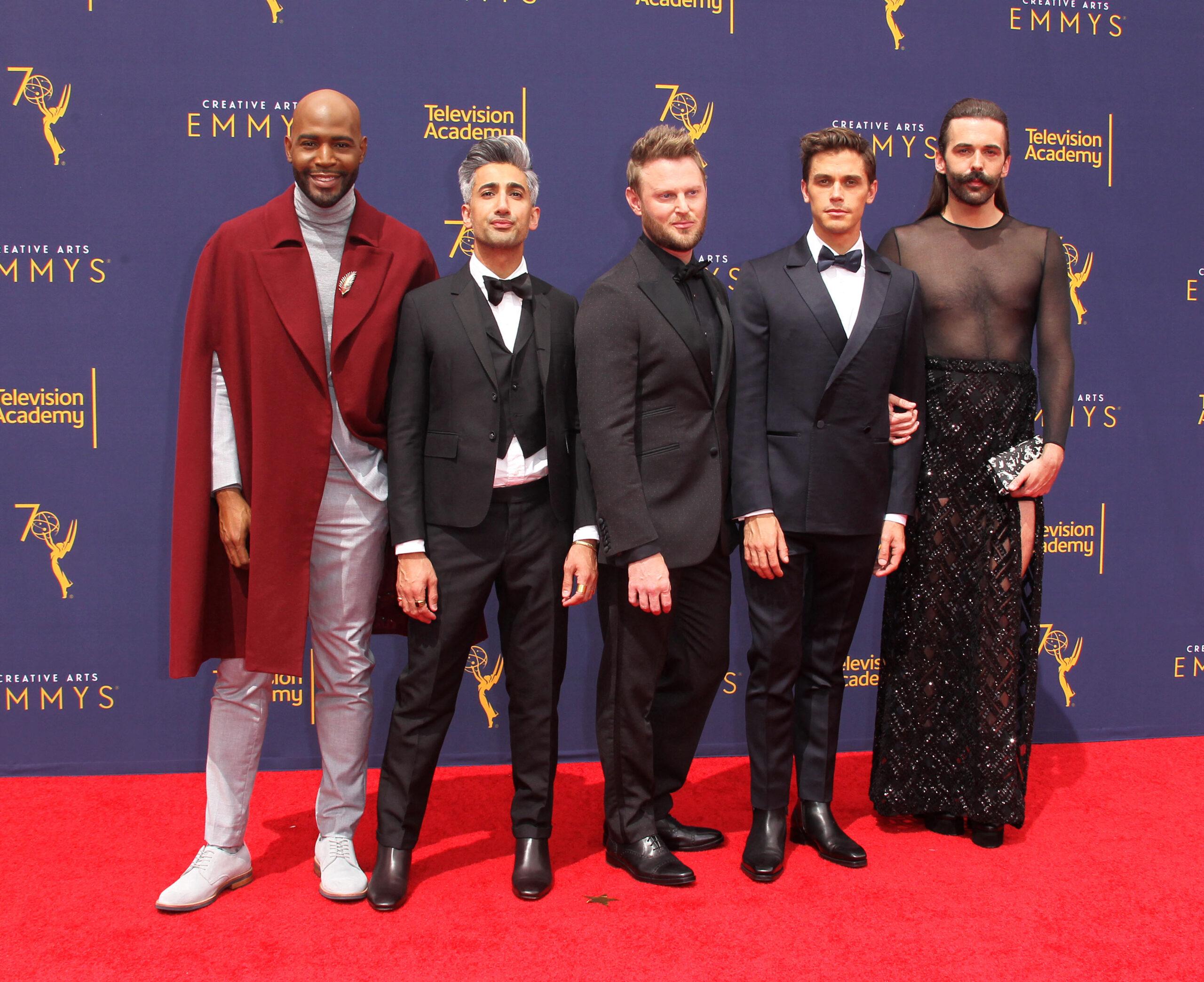 "Queer Eye" cast at 2018 Creative Arts Emmy Awards - Los Angeles