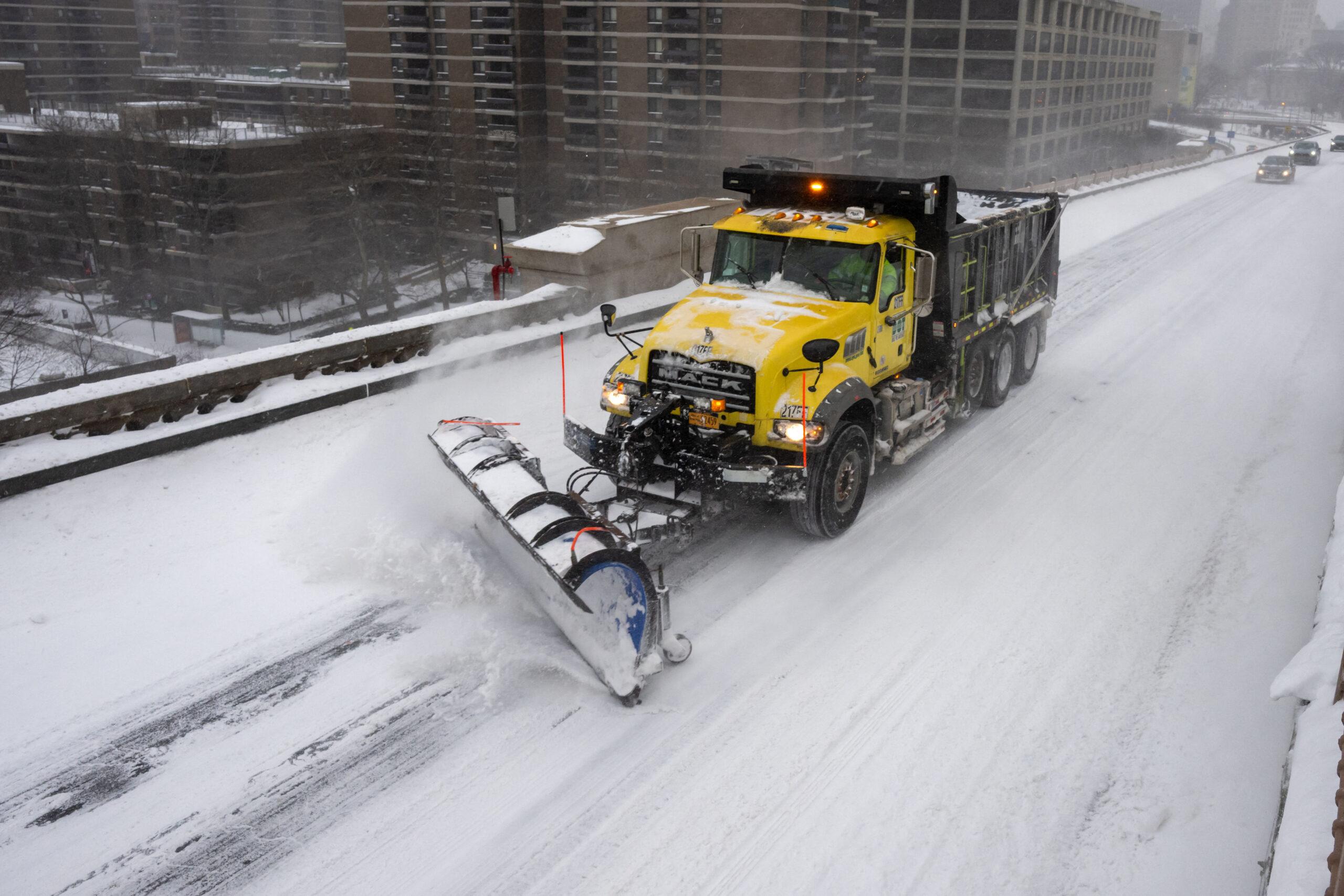 Massive Winter Storm Creates Havoc Across The United States , New York, USA