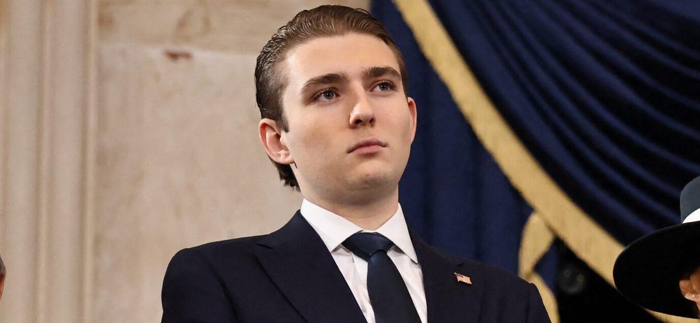 Barron Trump at the Donald Trump and J.D. Vance Swearing-In at the US Capitol