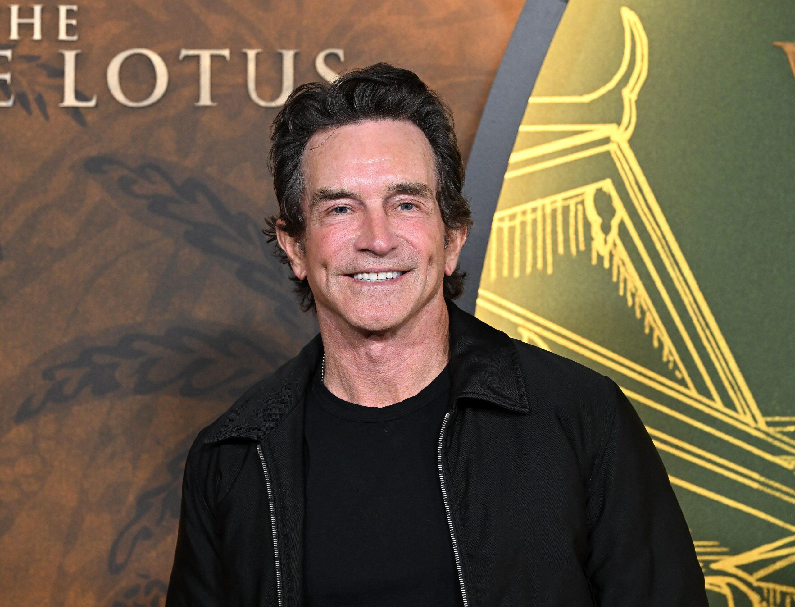 Jeff Probst at 'White Lotus' premiere