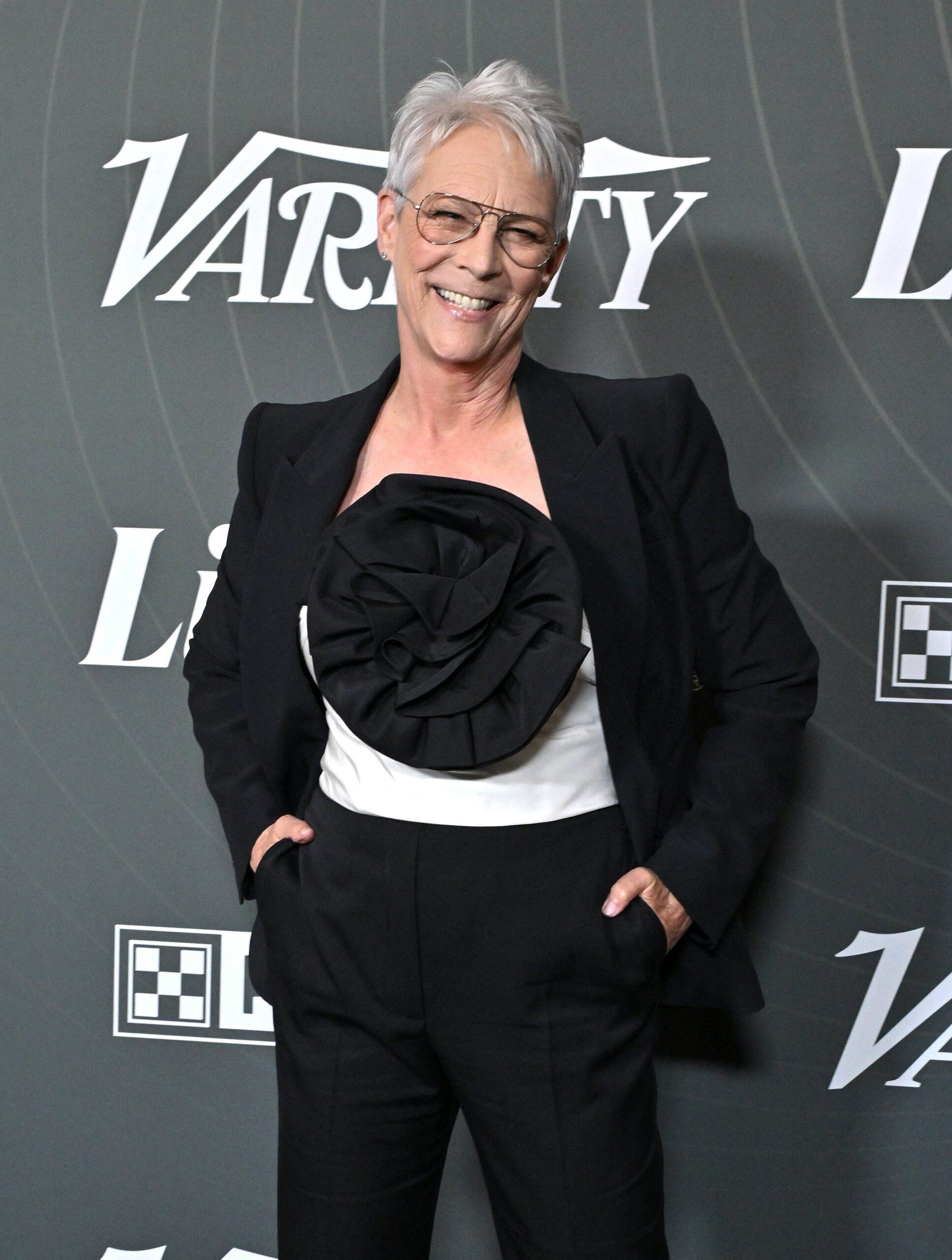 Standing on the red carpet