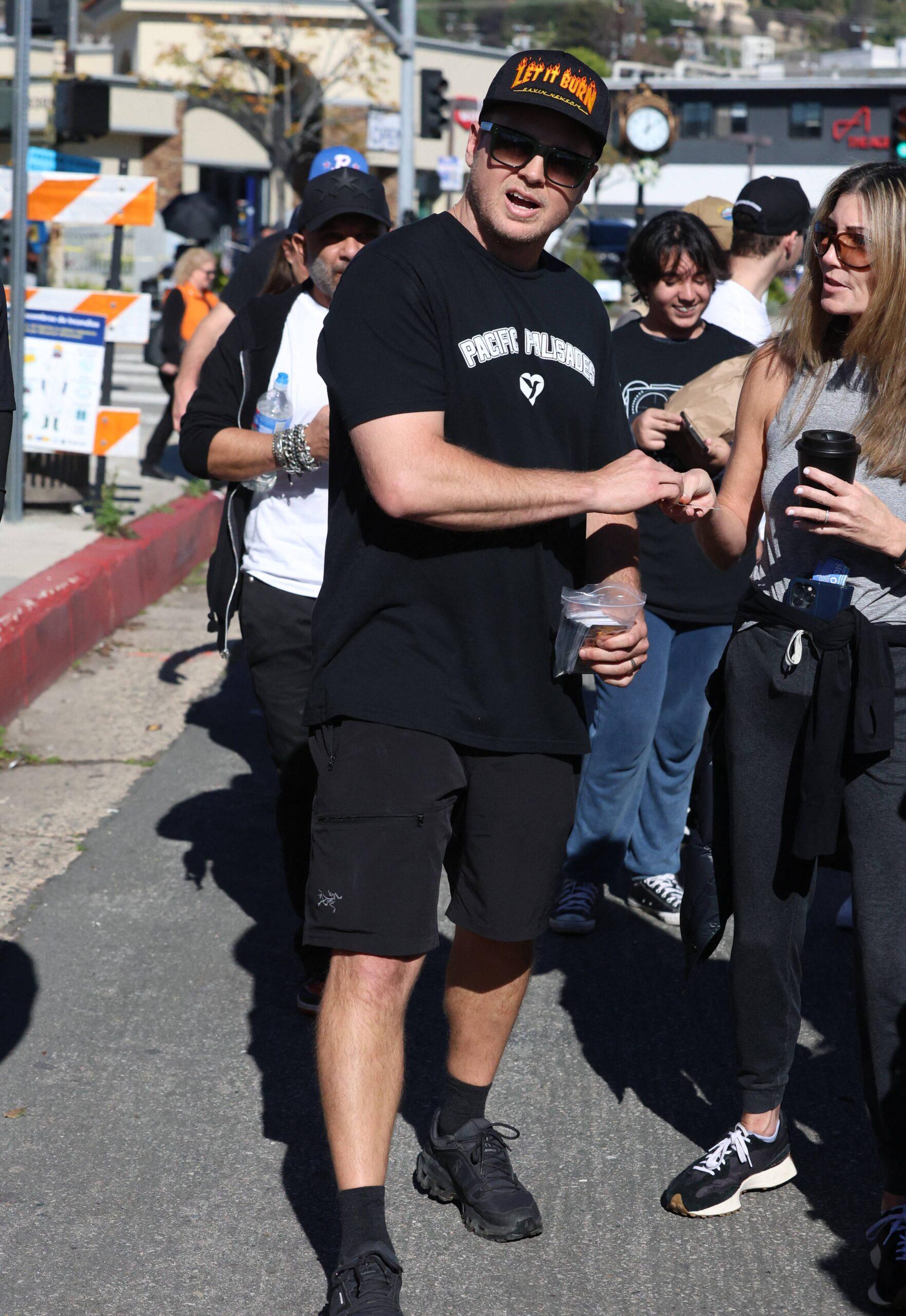 Spencer Pratt during his announcement for mayor.