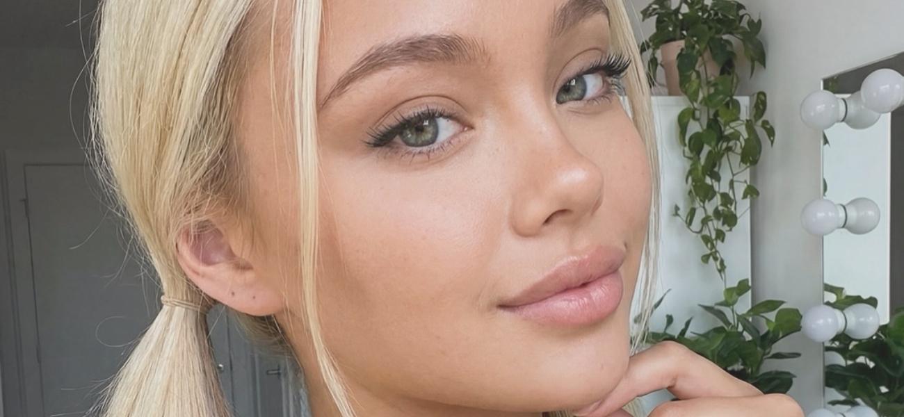 Alina Kade 'Captivating' In Braless Heart Minidress And Pigtails